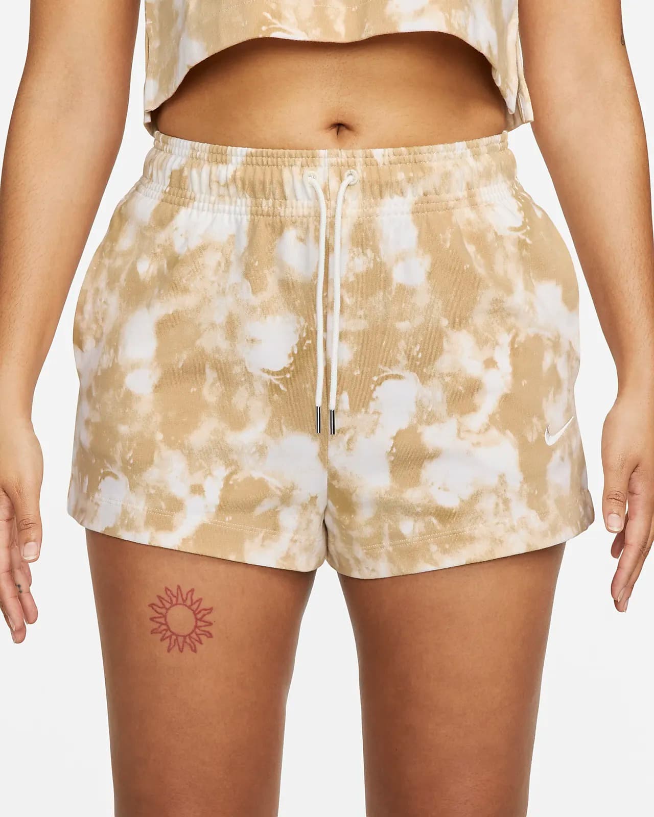 SHORTS W NIKE NSW WVE DYE JRSY SHORT A3 (DV7922-113)