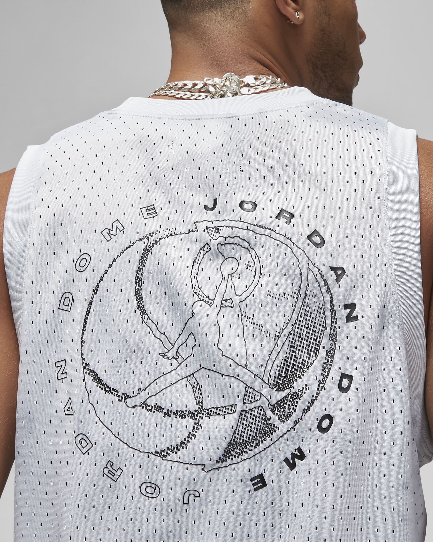 T-SHIRT JORDAN M J DF SPRT BC AOP MESH JRSY (DZ0565-043)