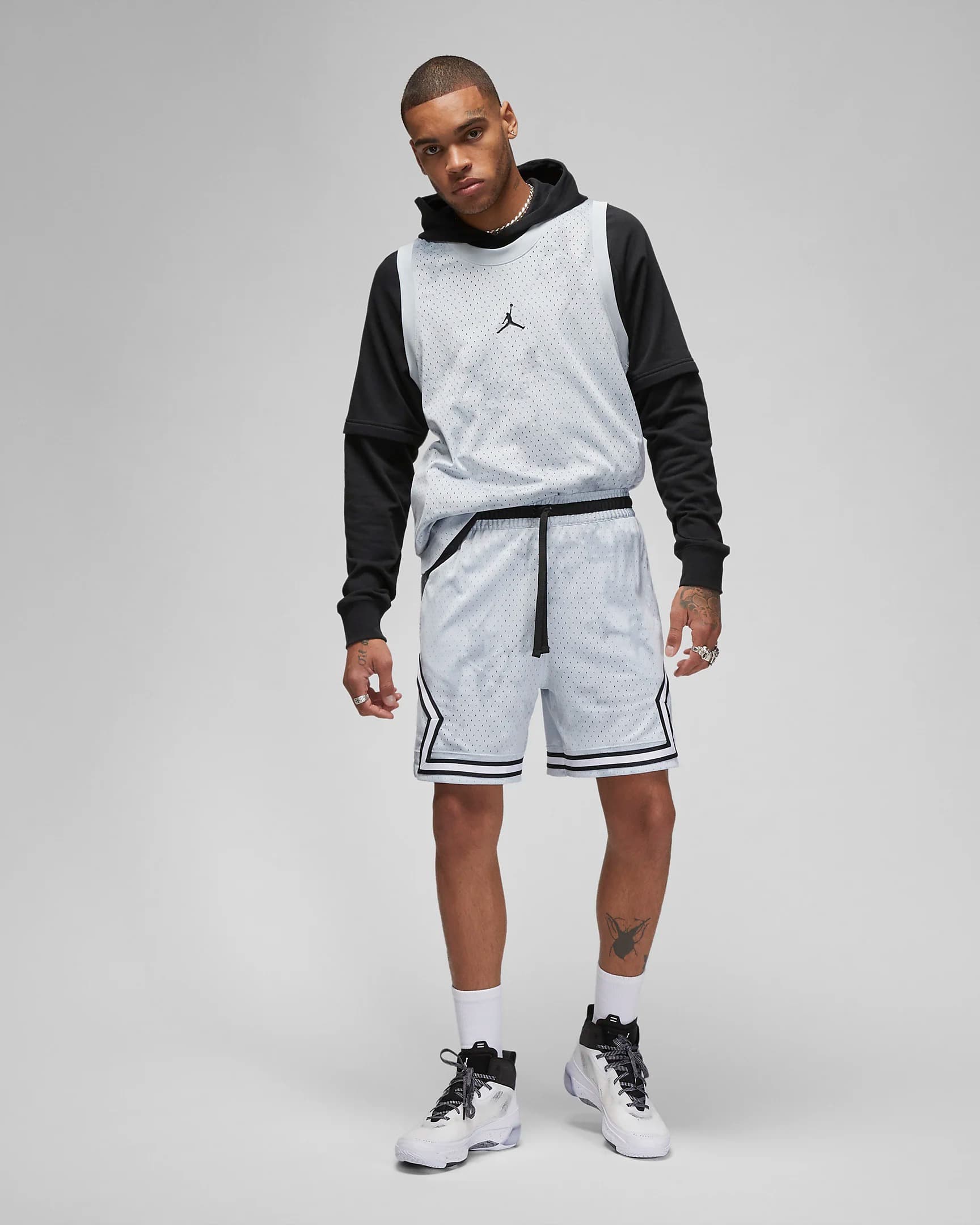 T-SHIRT JORDAN M J DF SPRT BC AOP MESH JRSY (DZ0565-043)
