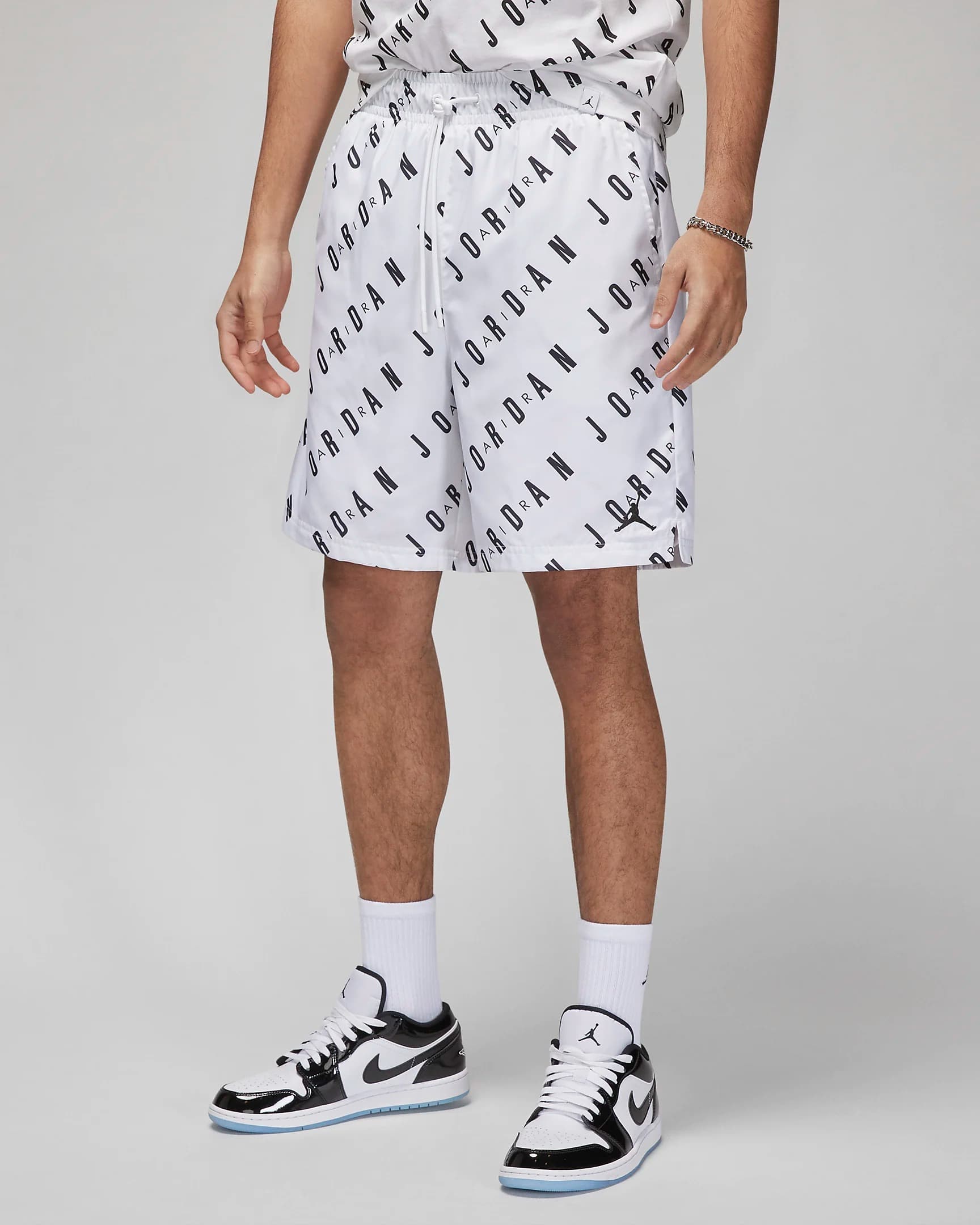 ШОРТИ JORDAN M J ESS POOLSIDE AOP SHORT (DX9673-100)