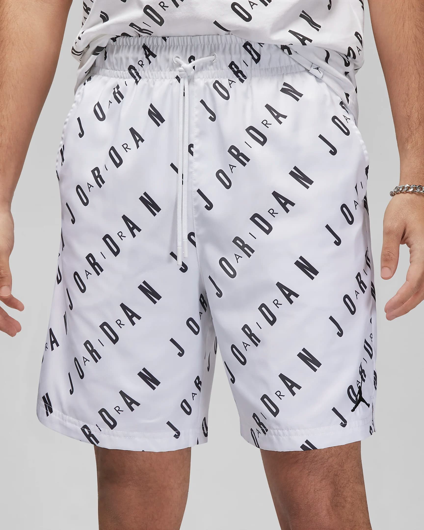 ШОРТИ JORDAN M J ESS POOLSIDE AOP SHORT (DX9673-100)