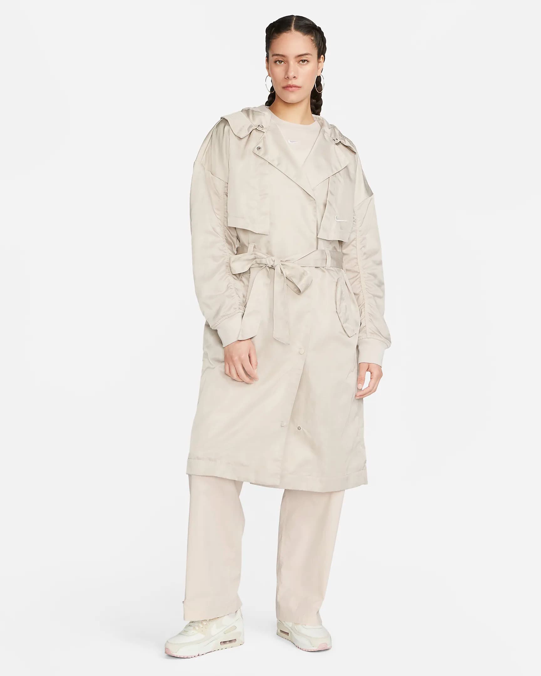 TRENCH W NIKE NSW ESSNTL JKT TRENCH SU (FB4521-104)
