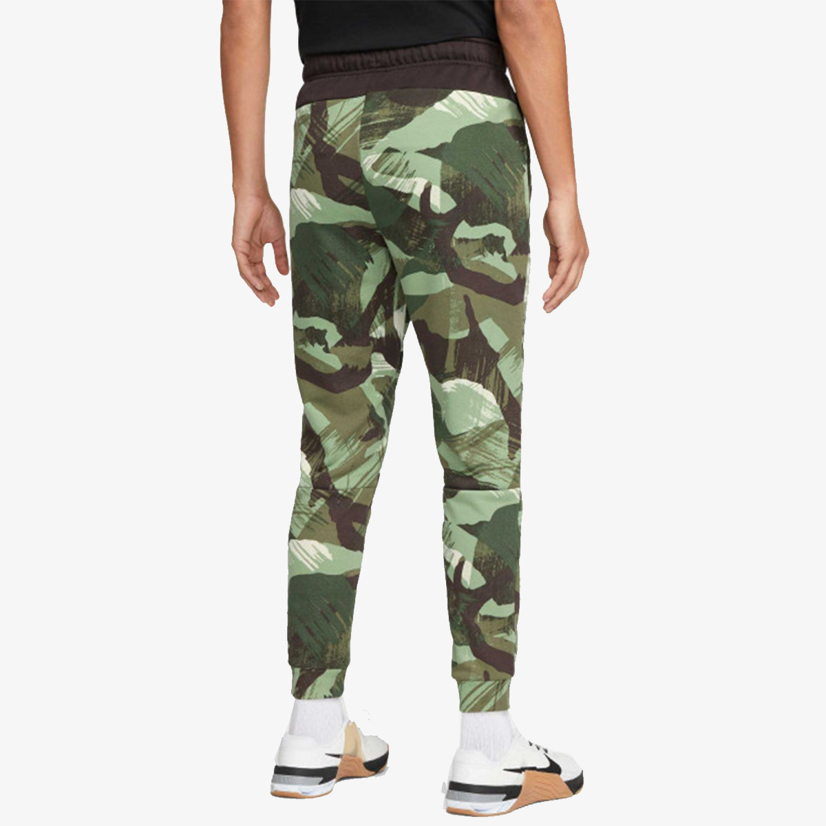 ШТАНЫ NIKE M NK DF FLC PANT TAPER CAMO (FB7081-220)