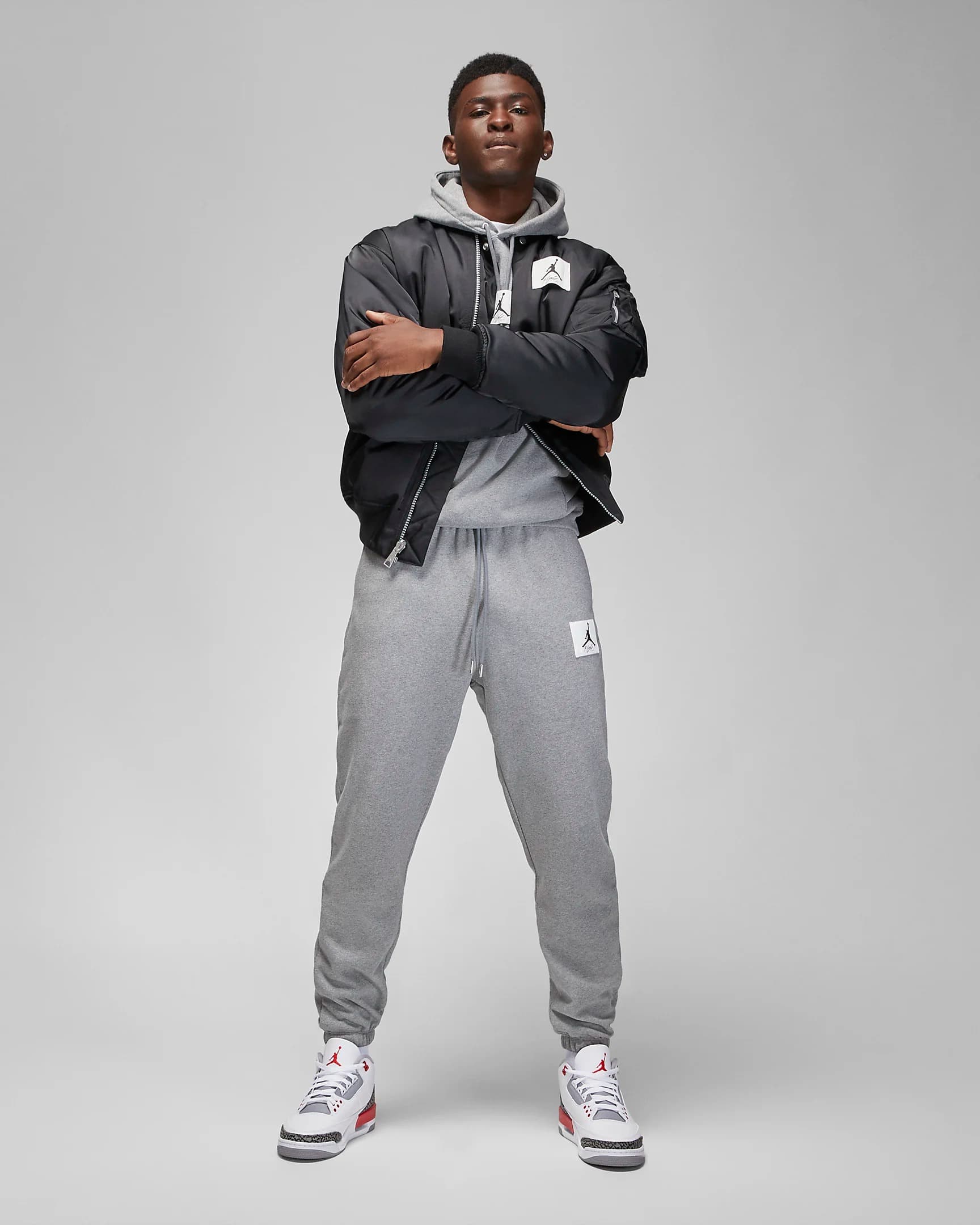 ШТАНЫ NIKE M J ESS STMT FLC PANT (DQ7468-091)