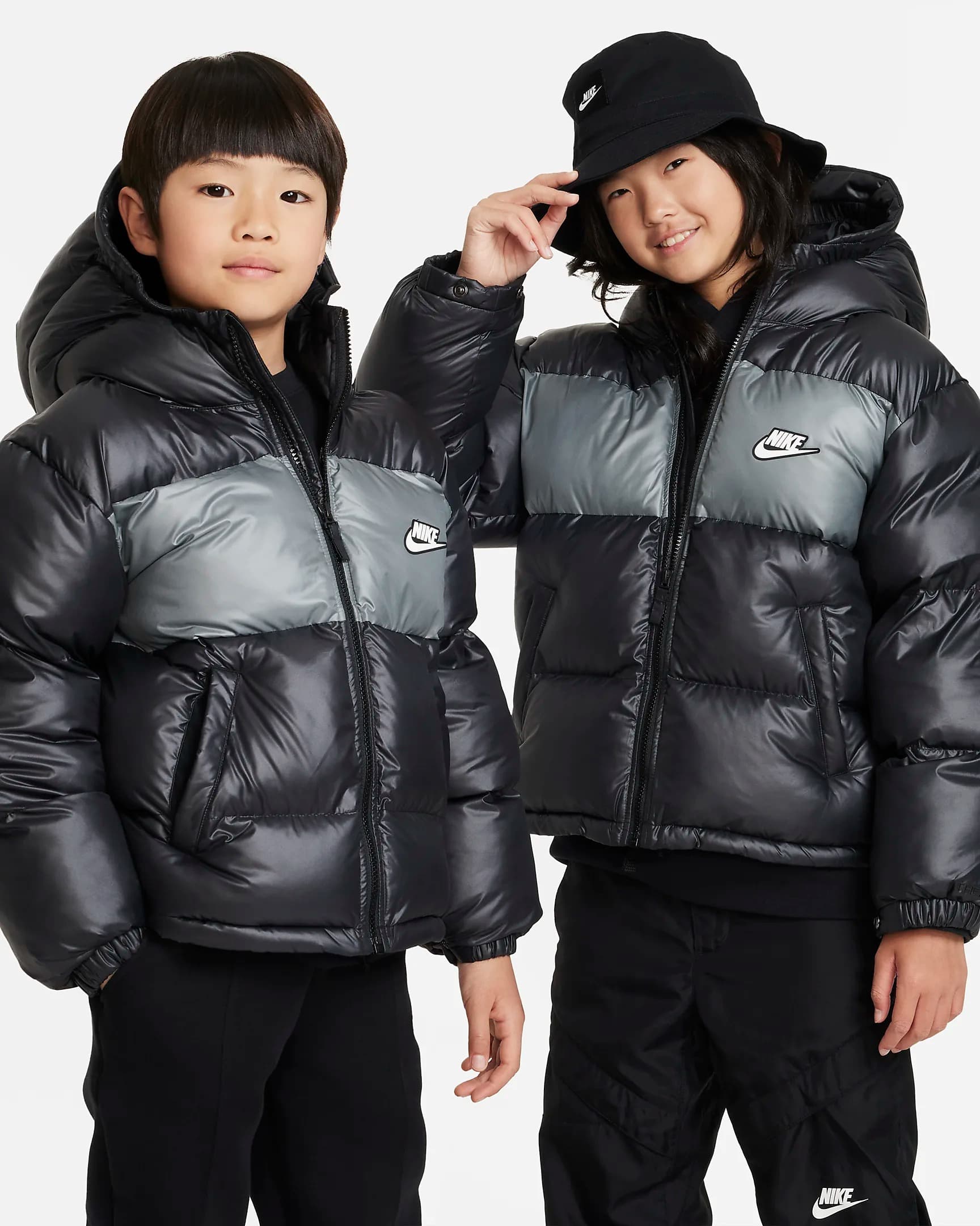 JACKET NIKE K NSW TF RPL HGH SYNFL JKT ULT (FD2846-010)