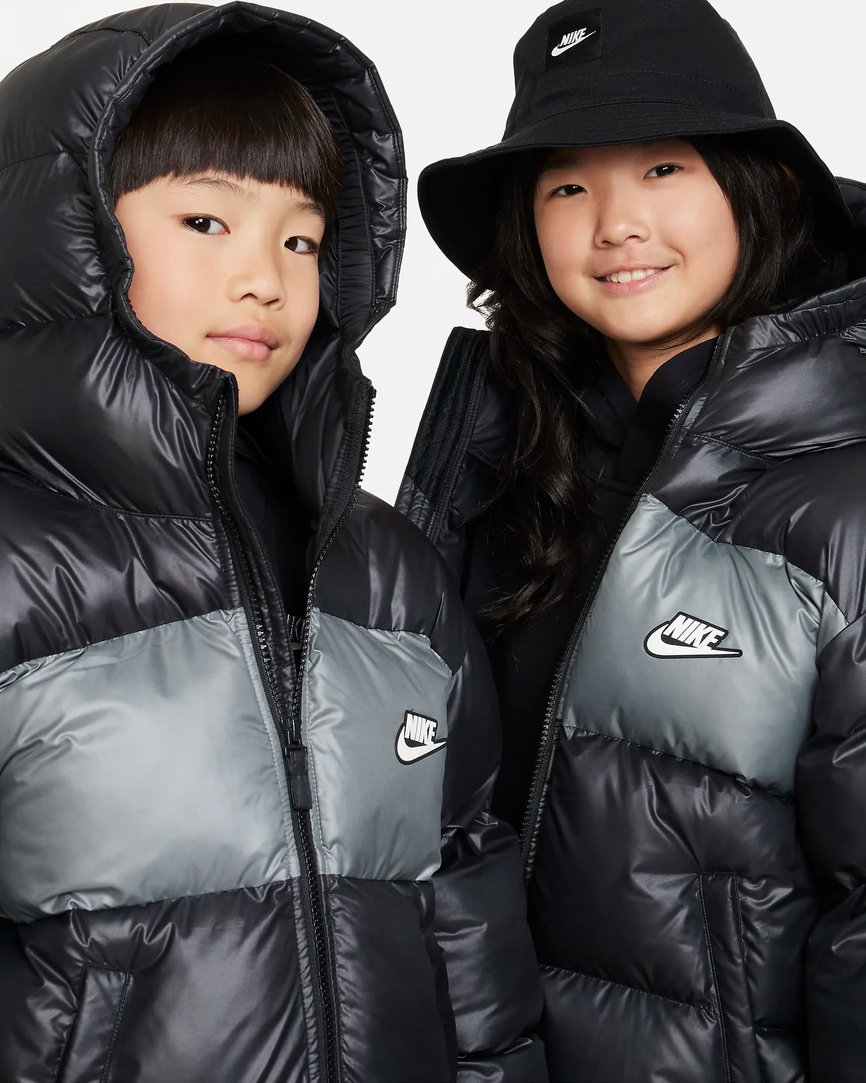 JACKET NIKE K NSW TF RPL HGH SYNFL JKT ULT (FD2846-010)