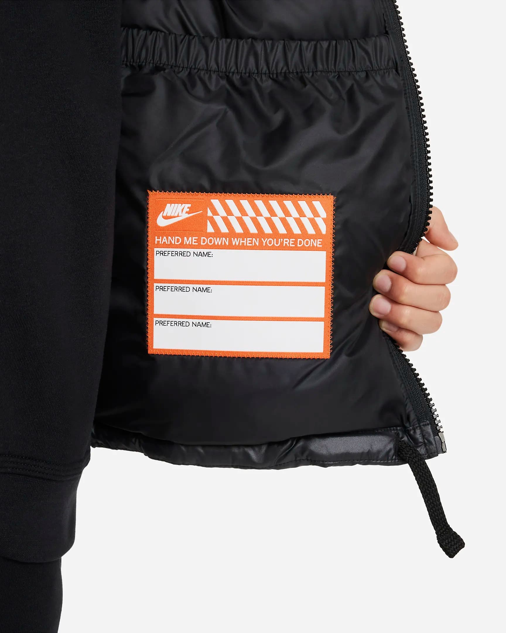 JACKET NIKE K NSW TF RPL HGH SYNFL JKT ULT (FD2846-010)