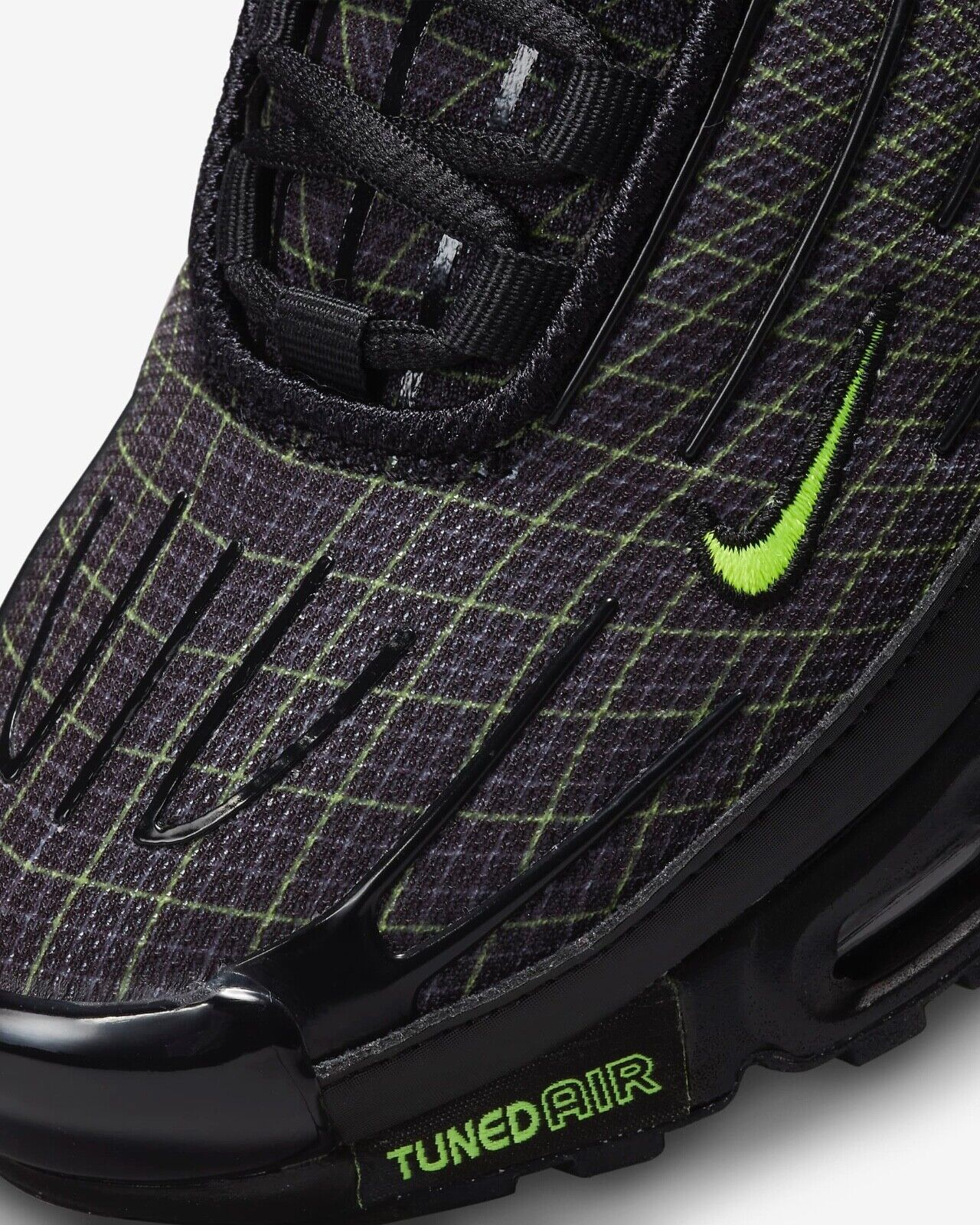 NIKE AIR MAX PLUS III GS SNEAKERS (FB8026-001)