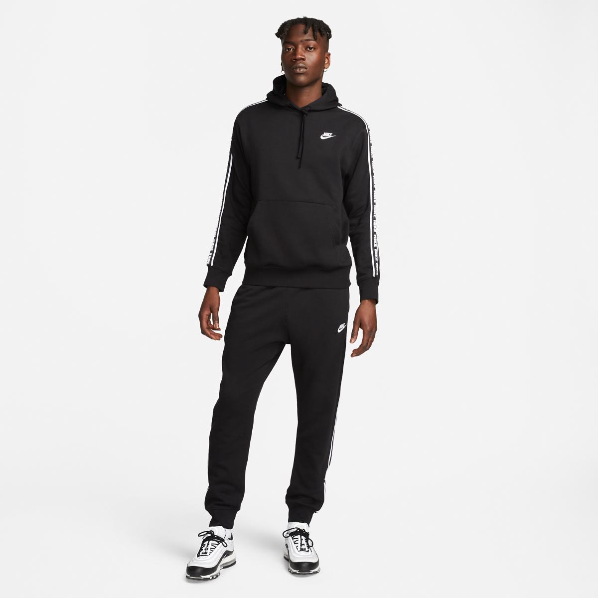 СПОРТИВНИЙ КОСТЮМ NIKE M NK CLUB FLC GX HD TRK SUIT (FB7296-010)
