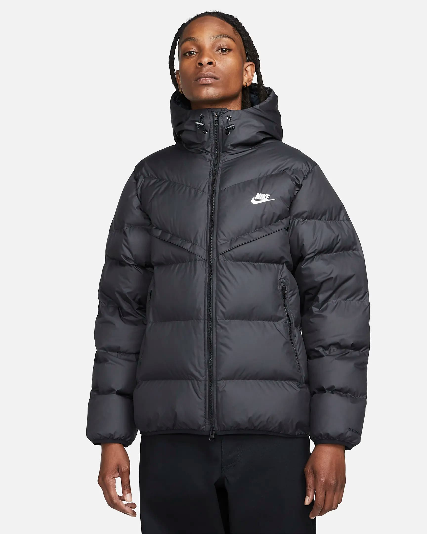 КУРТКА NIKE M NK SF WR PL-FLD HD JKT (FB8185-010)