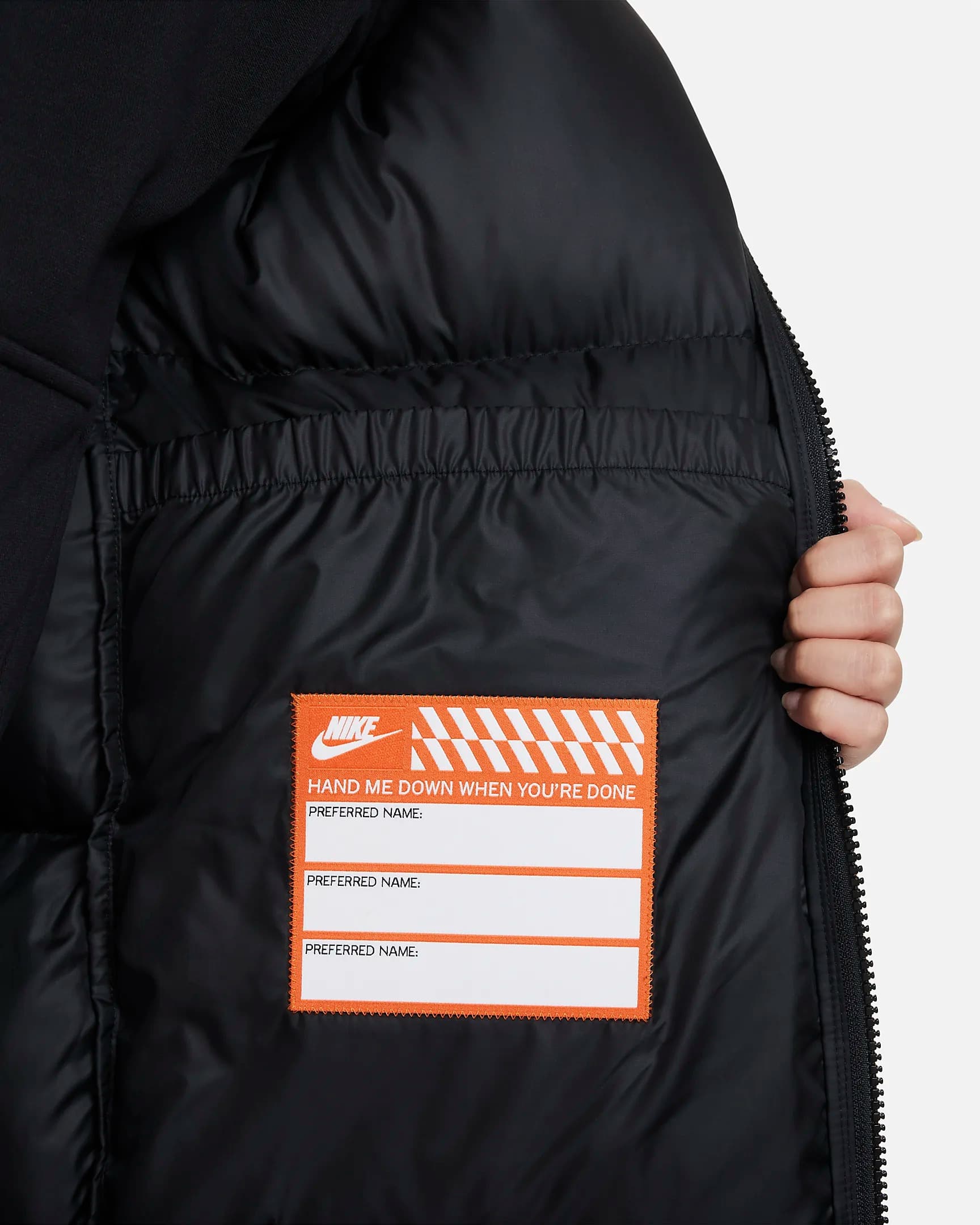 TEENAGE PARK NIKE K NSW TF RPL HGH SYNFL PRKA UL (FD2842-010)