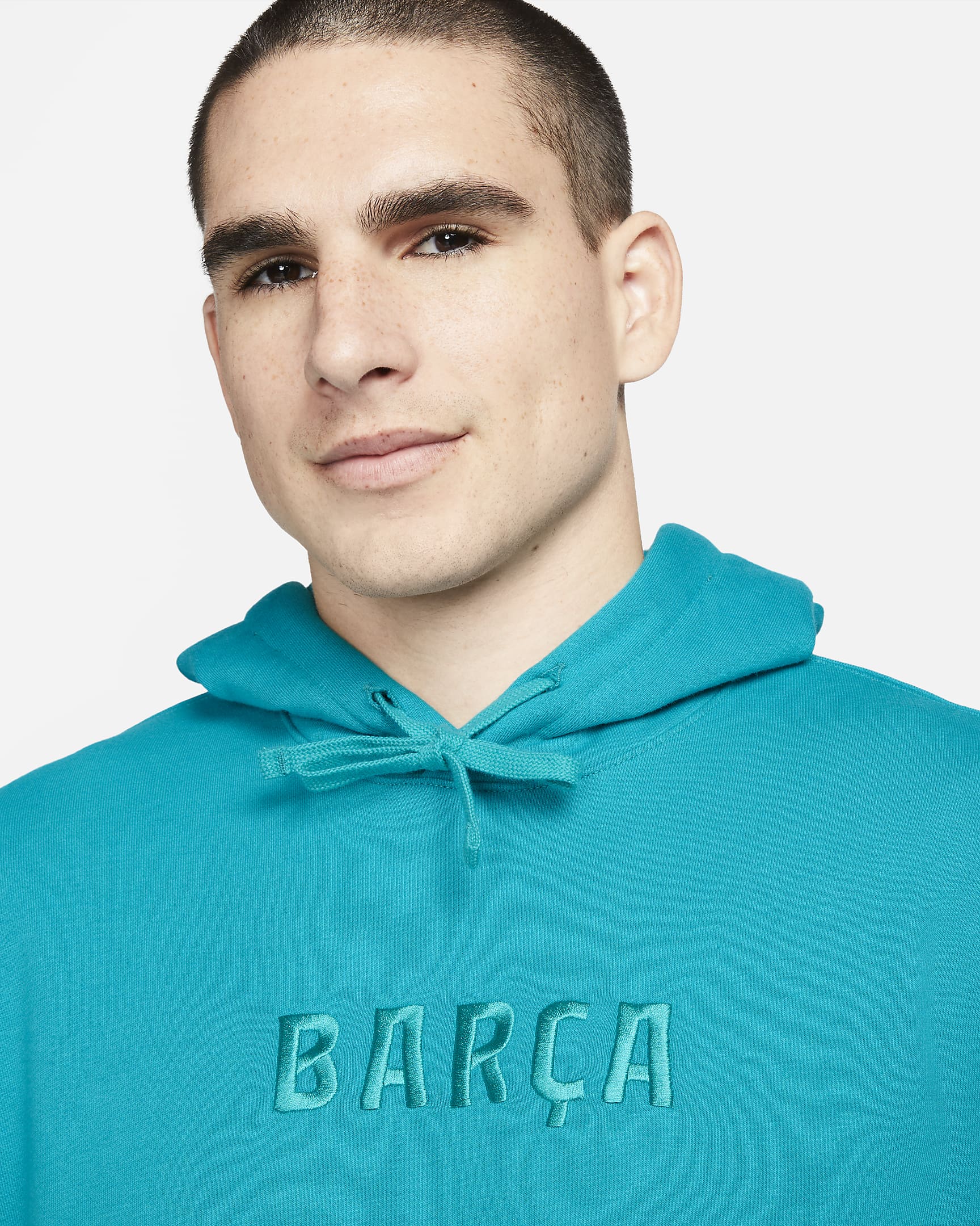 ТОЛСТОВКА NIKE FCB M NSW CLUB HDY PO FT GX 3R (DX8643-300)