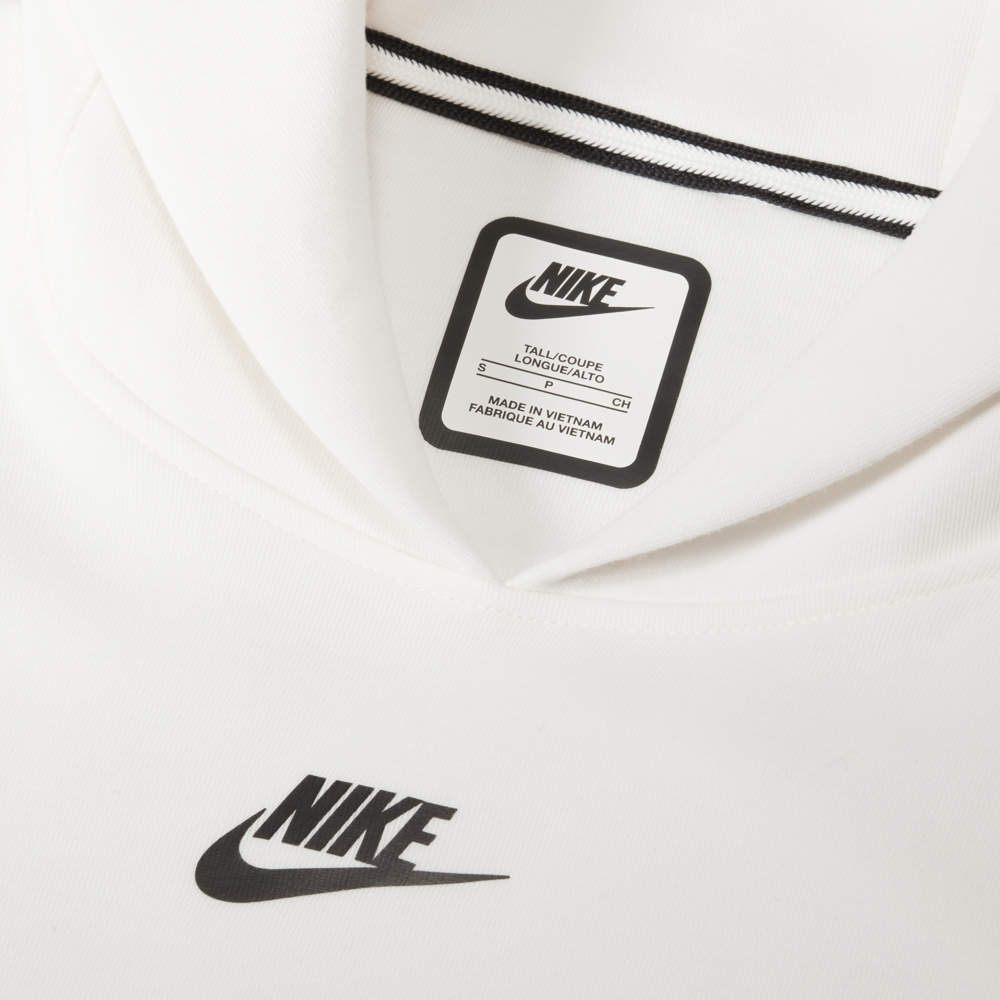 SWEATSHIRT W NIKE NSW TCH FLC OS ASYM HDY (FN7123-110)
