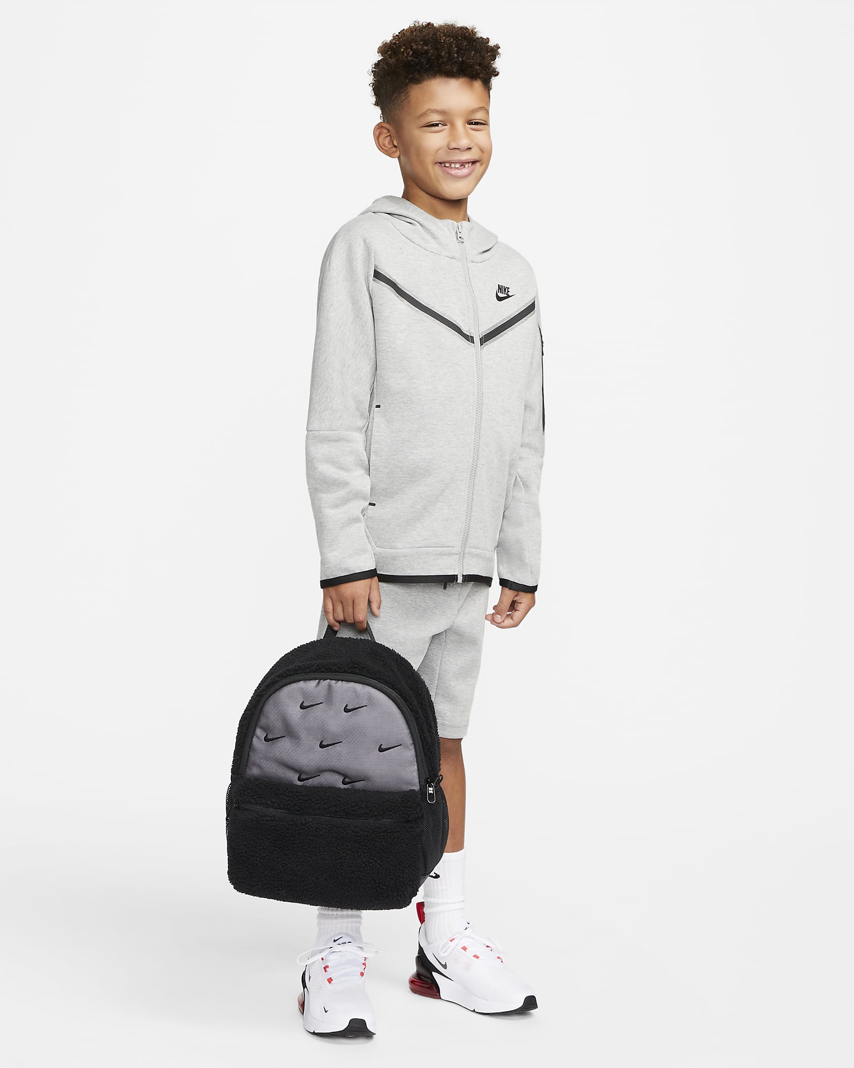 TEEN BACKPACK NIKE Y BRSLA JDI MINI BKPK SHRPA (DQ5340-010)