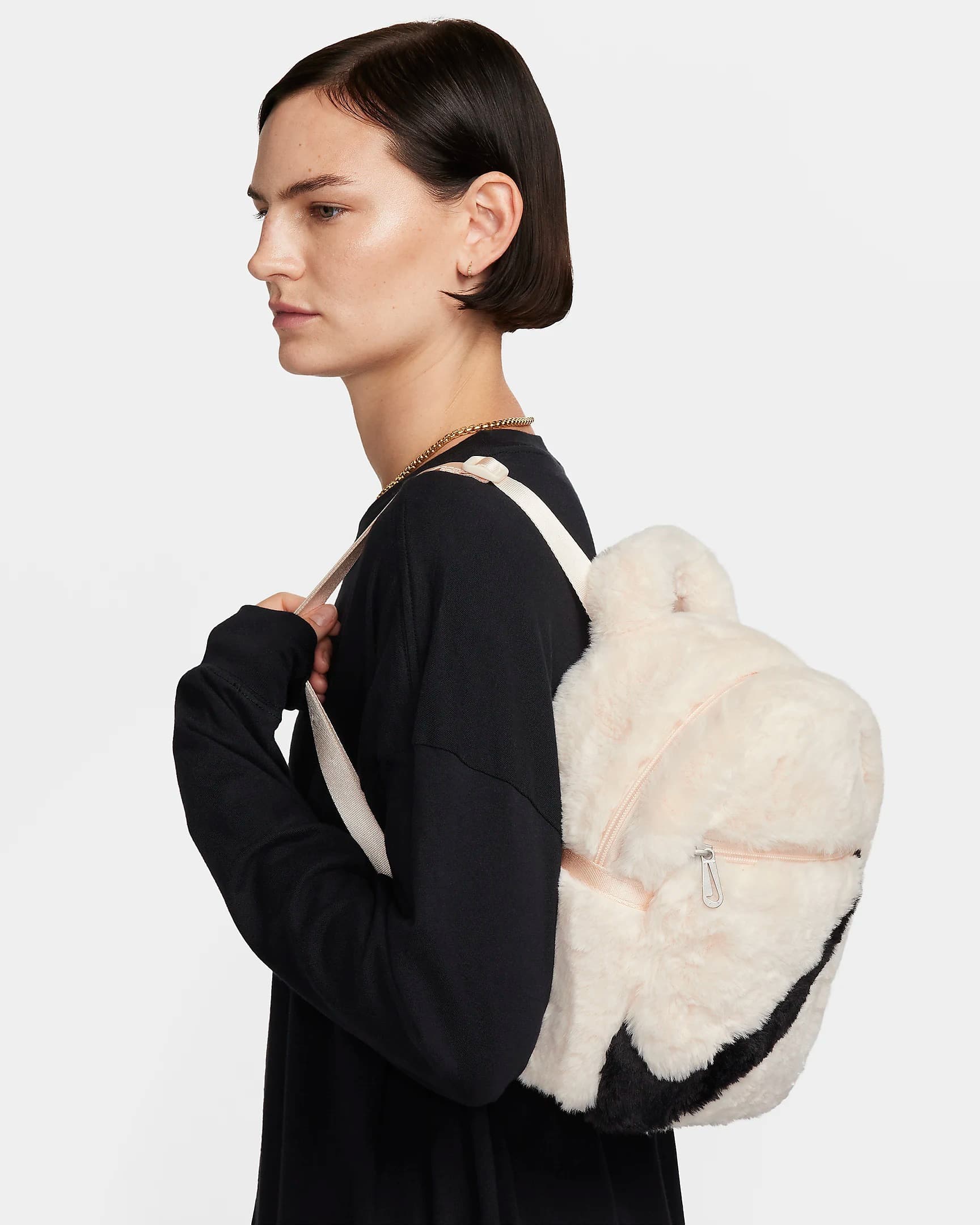 NIKE W NSW FTRA 365 FX FUR MINI BPK BACKPACK (FB3049-838)