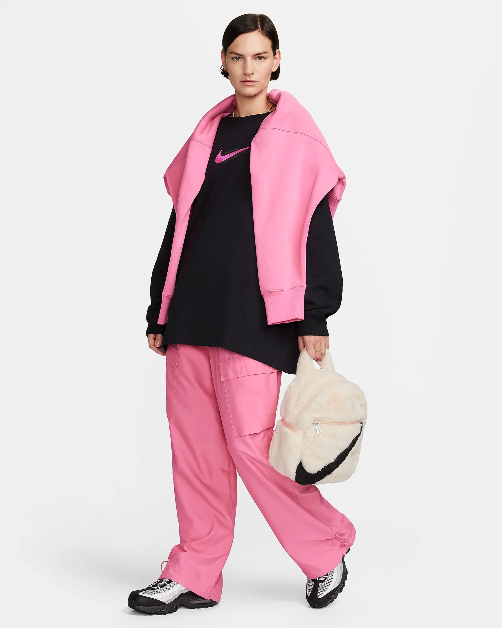 NIKE W NSW FTRA 365 FX FUR MINI BPK BACKPACK (FB3049-838)