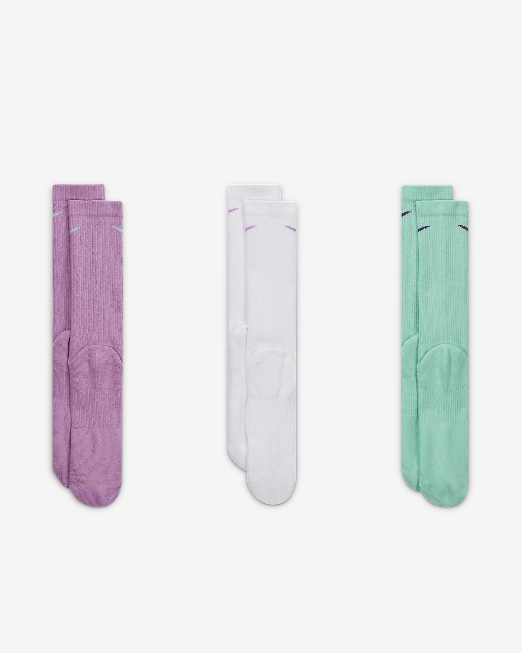 SOCKS NIKE U NK EVERYDAY PLUS CUSH CREW (SX6888-993)