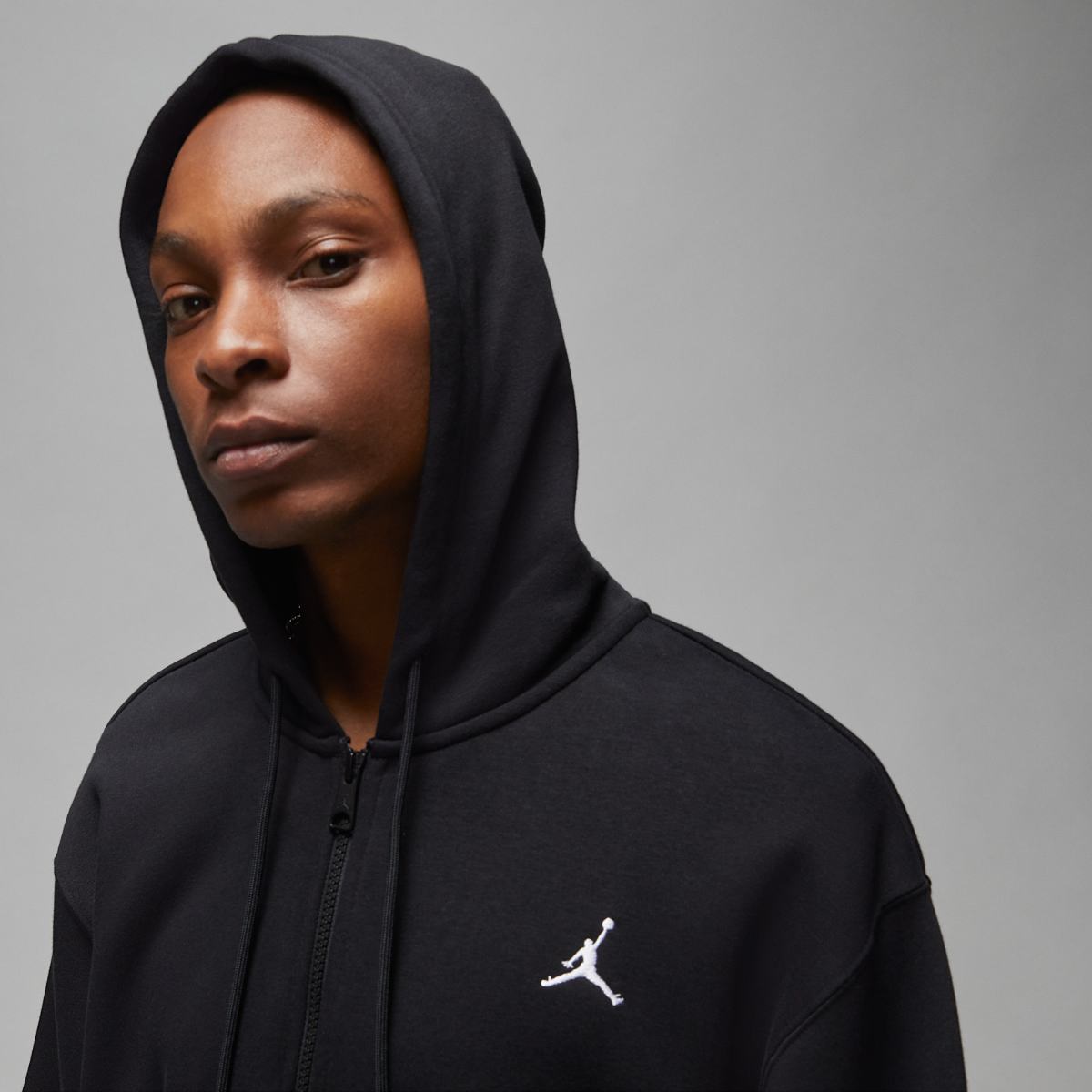SWEATSHIRT JORDAN M J ESS FLC FZ HOODIE (FJ7771-010)