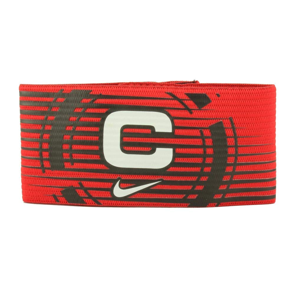 КАПІТАНСЬКА ПОВЯЗКА НА РУКУ NIKE FUTBOL ARM BAND RED/BLACK/WHITE (N.SN.02.602.NS-)
