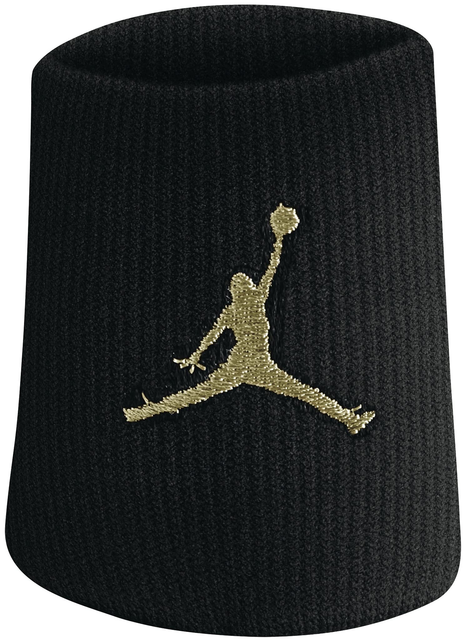НАПУЛЬСНИКИ JORDAN JUMPMAN WINGS WRISTBANDS 2.0 2PK BLACK/WHITE/METALLIC GOLD OSFM (J.000.3598.092.OS)
