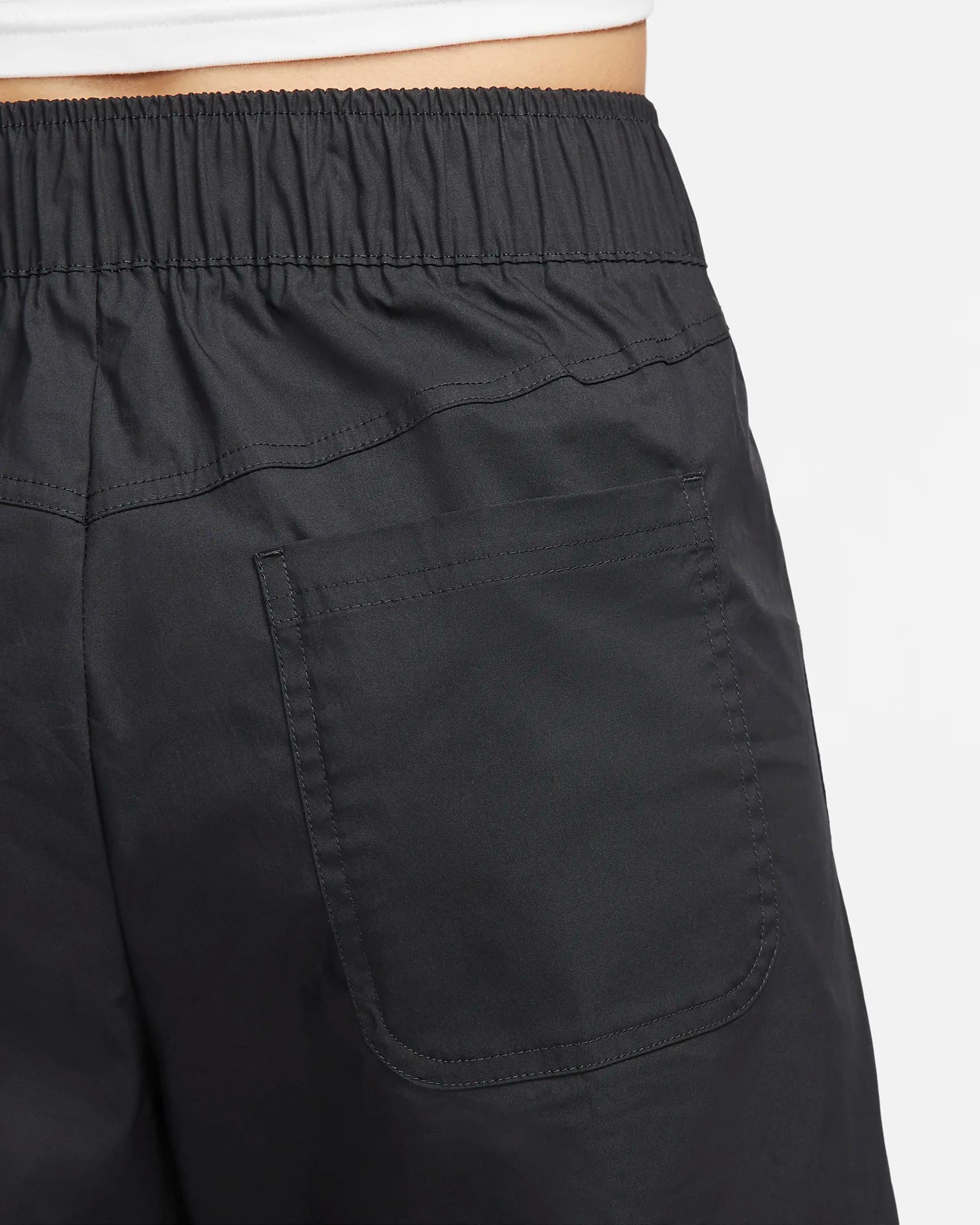 PANTS WMNS NIKE NSW ESSNTL WVN HR OH PANT (FB8284-010)