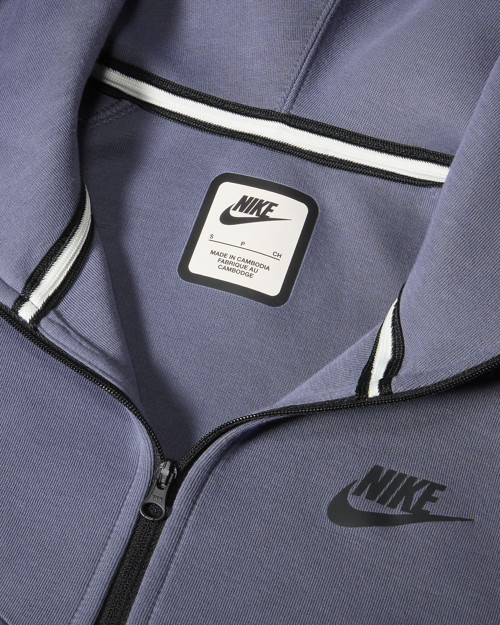 SWEATSHIRT WMNS NIKE NSW TCH FLC WR FZ HDY (FB8338-003)