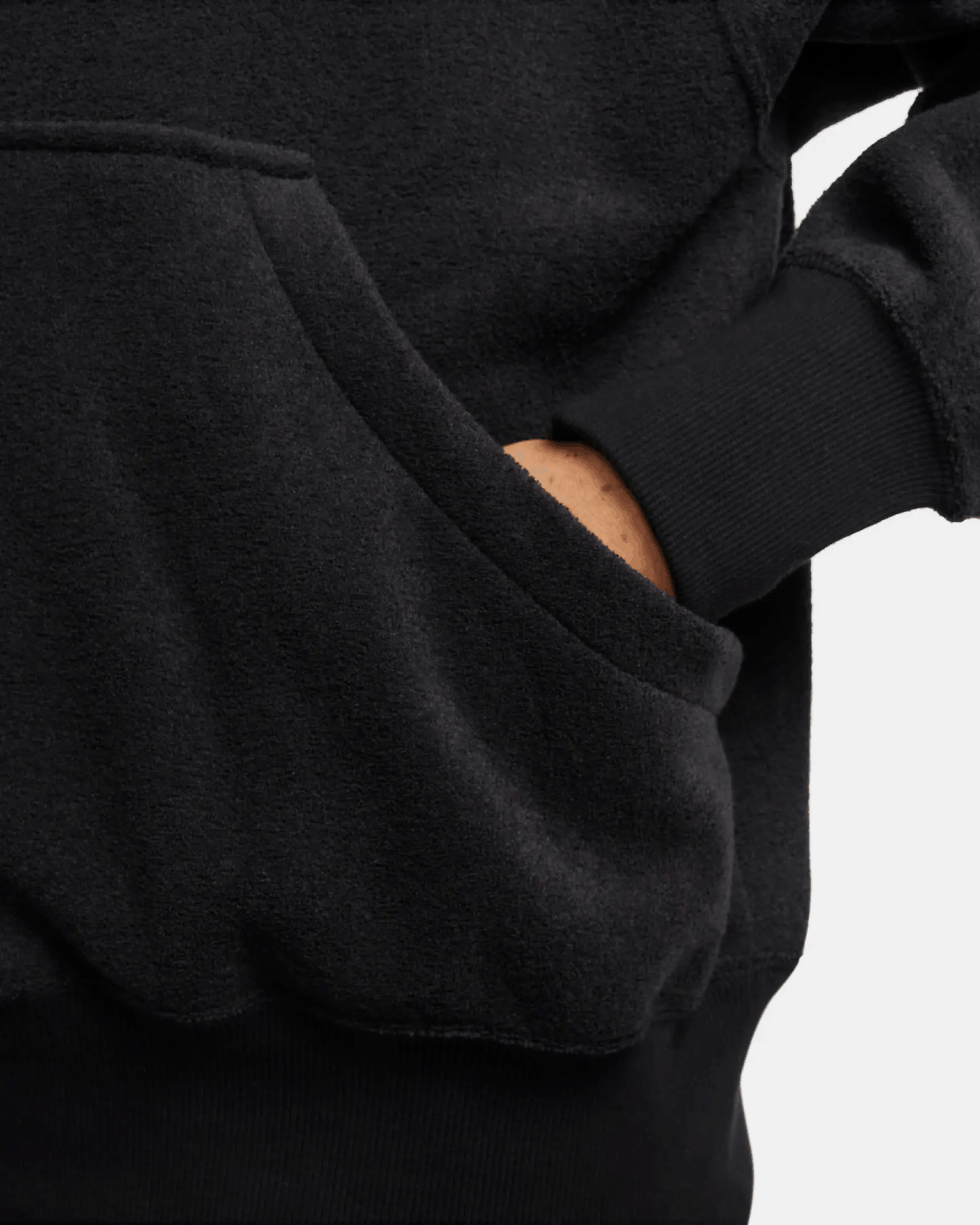 SWEATSHIRT WMNS NIKE NSW PHNX PLSH OS HDY (FN3625-010)
