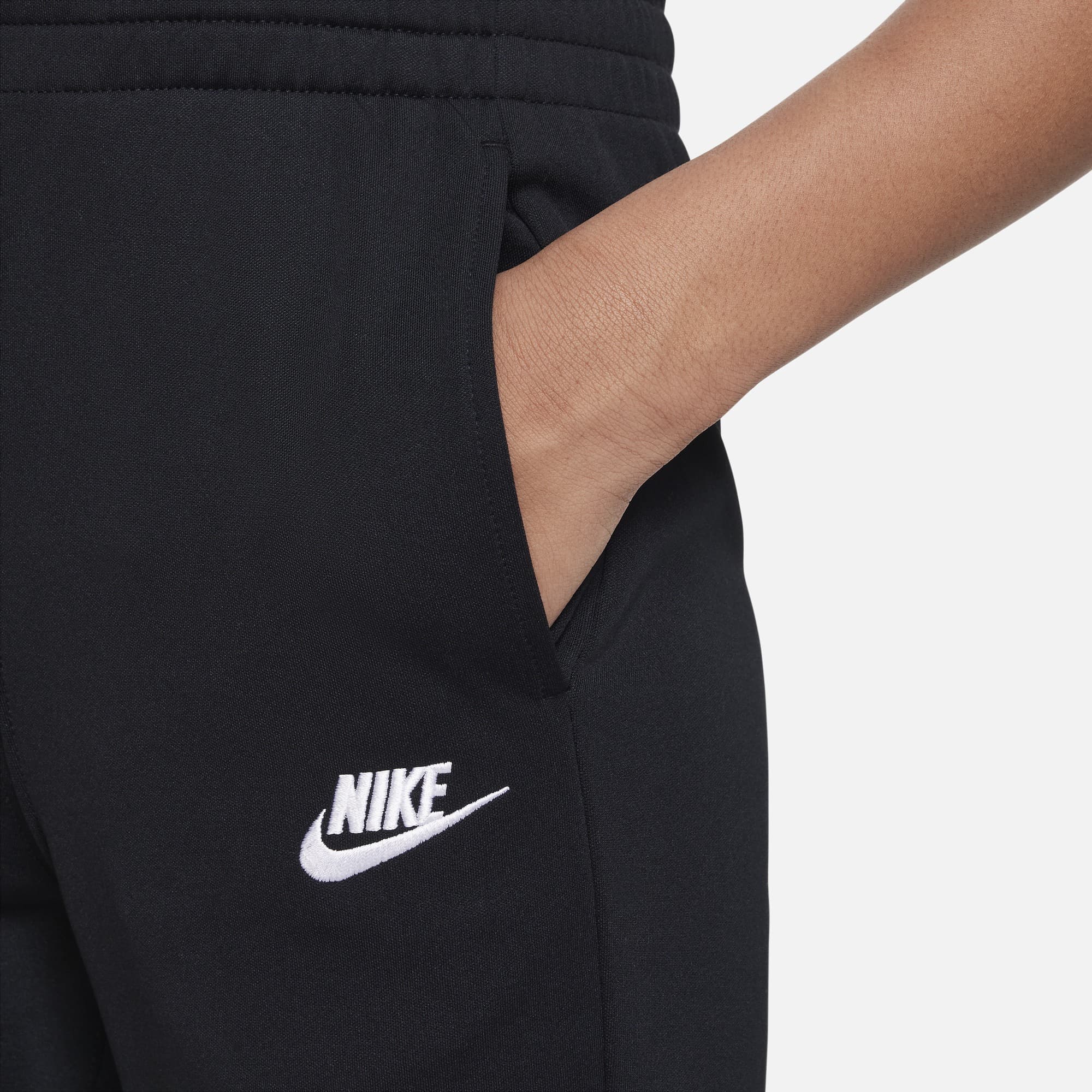 NIKE NSW TRACKSUIT POLY HD FZ LBR YOUNG TRACKSUIT (FD3072-010)