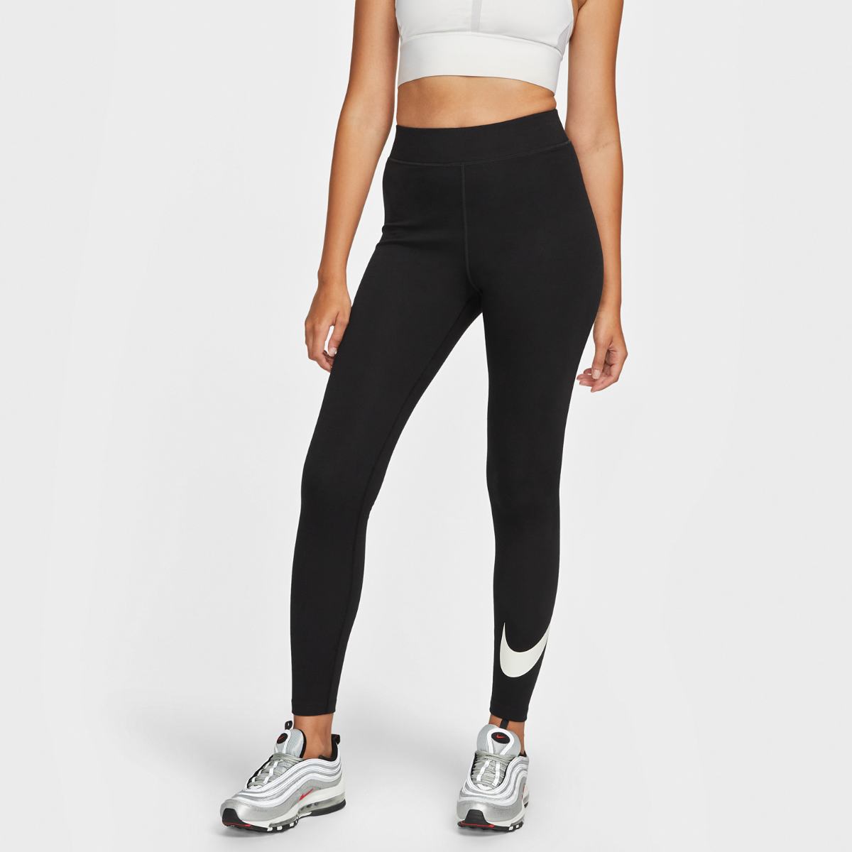 ЛОСИНЫ WMNS NIKE NSW CLSC GX HR TGHT SWSH (DV7795-010)