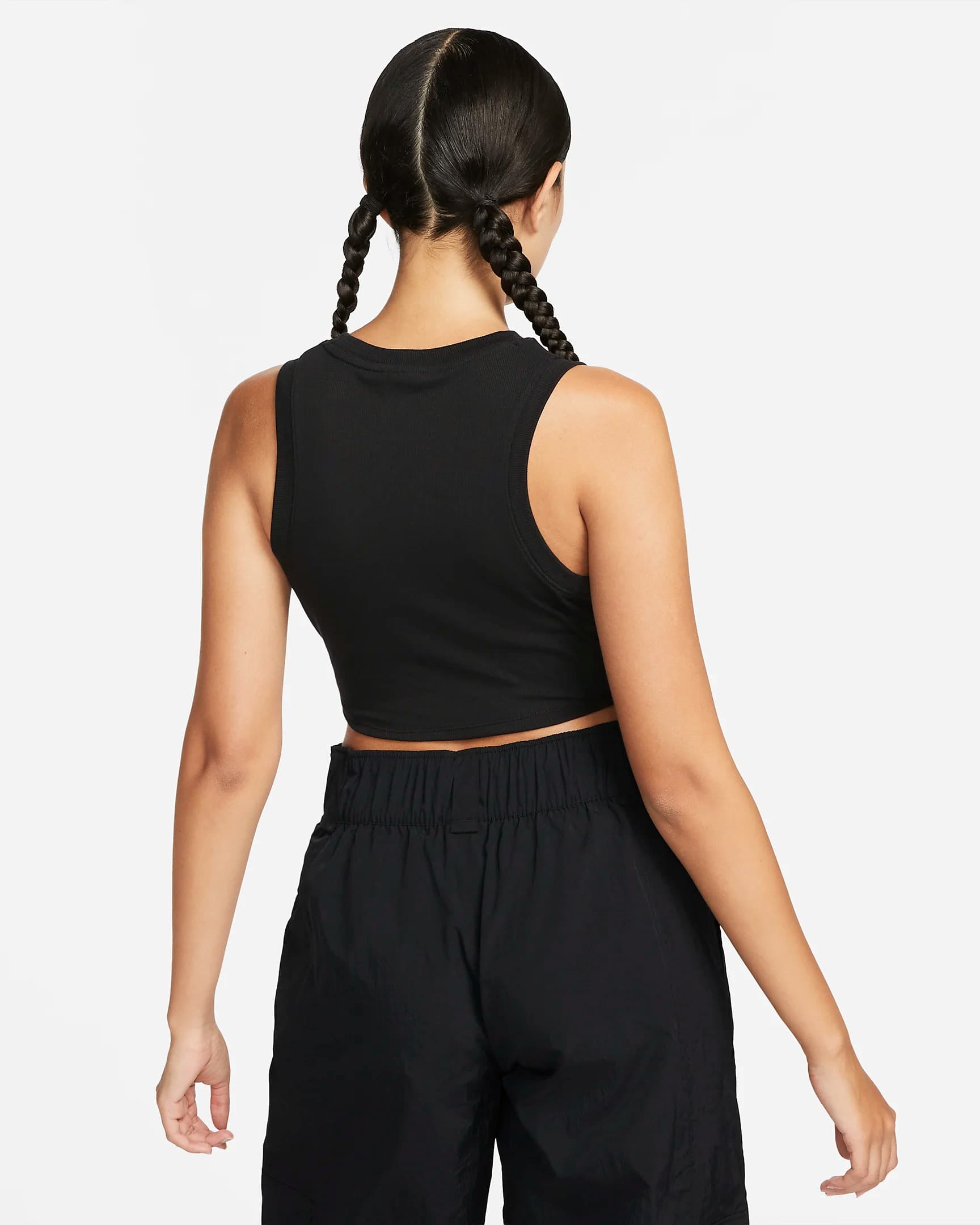 МАЙКА WMNS NIKE NSW ESSNTL RIB CRP TANK (FB8279-010)