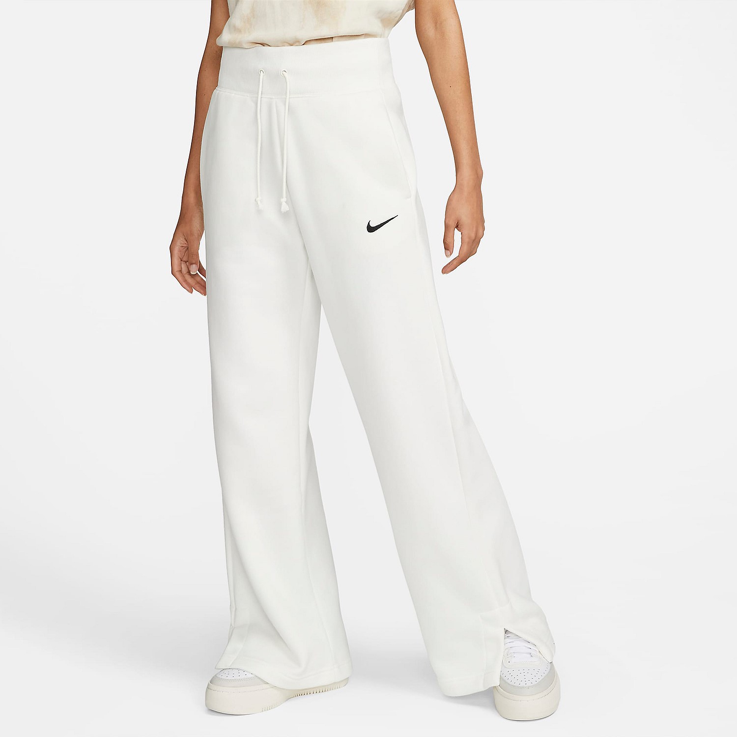 WMNS NIKE PHNX FLC HR PANT WIDE (DQ5615-133)