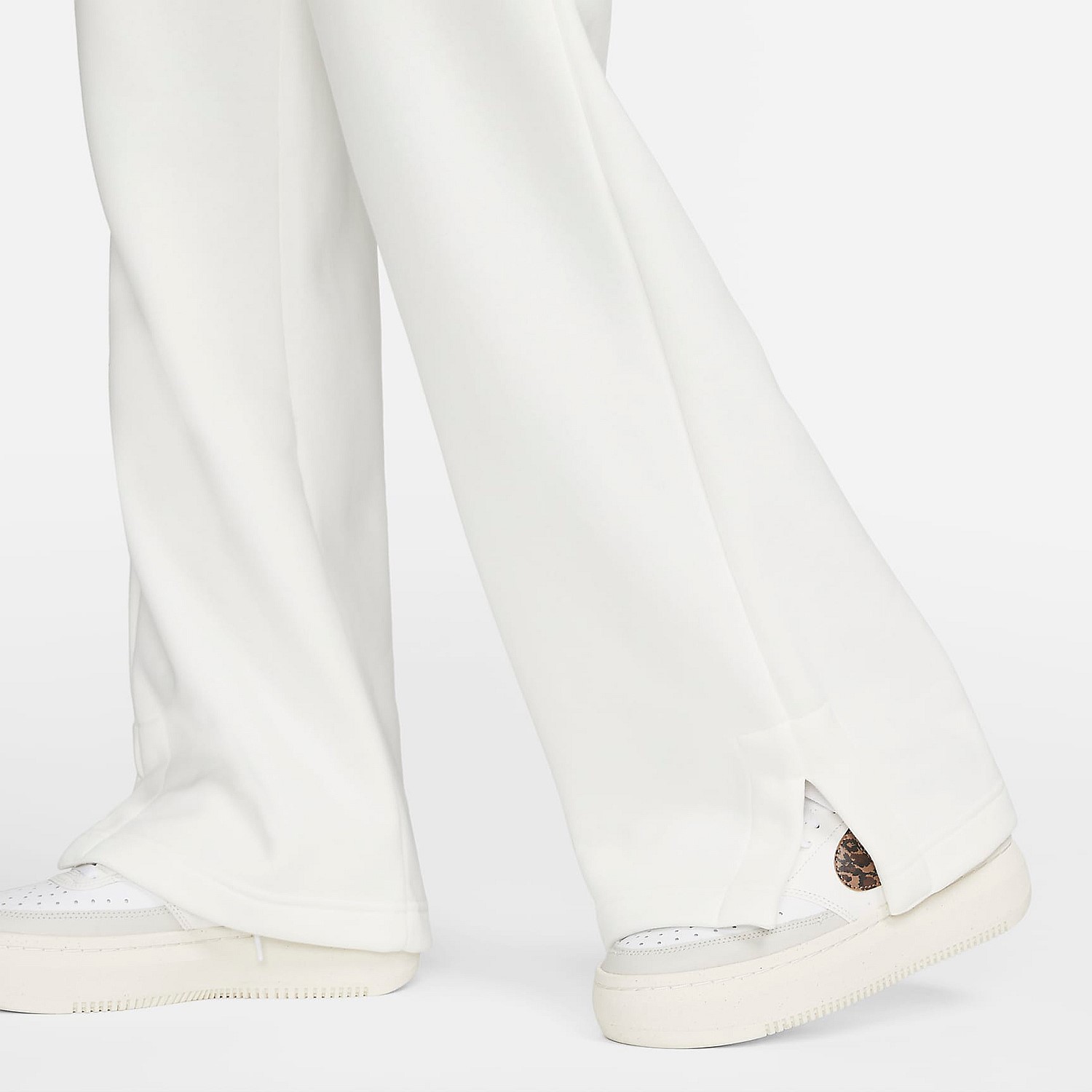 WMNS NIKE PHNX FLC HR PANT WIDE (DQ5615-133)