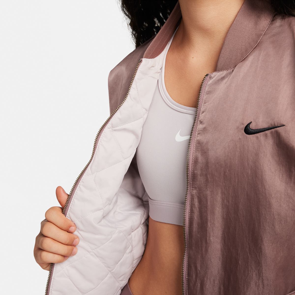 REVERSE BOMBER WMNS NIKE NSW VRSTY JKT (DV7876-208)