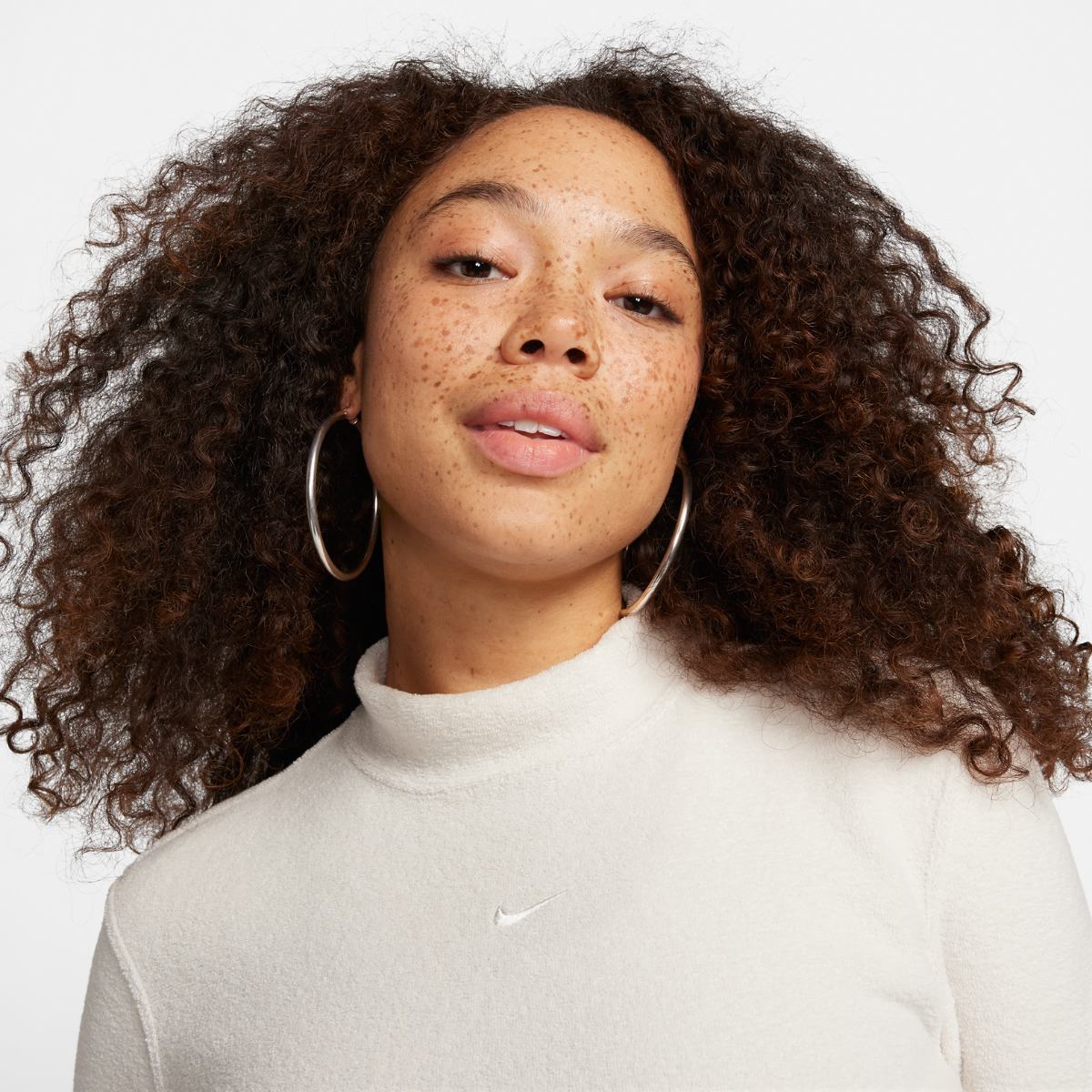 CROP TOP WMNS NIKE NSW PHNX PLSH LS CROP TOP (FN3619-104)