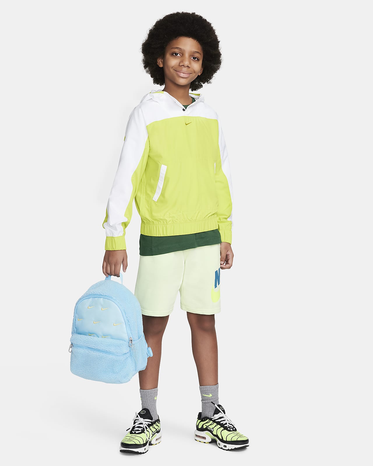 TEEN BACKPACK NIKE Y BRSLA JDI MINI BKPK SHRPA (DQ5340-407)