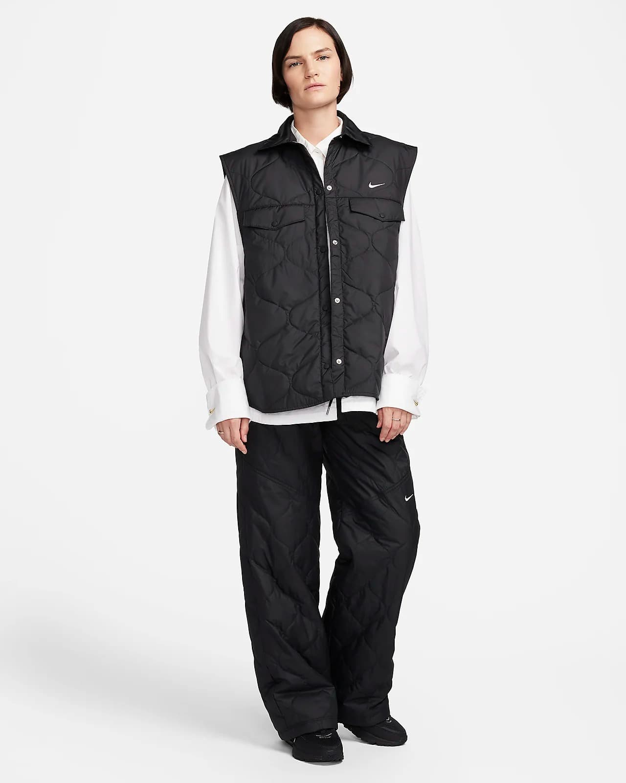 WMNS NIKE NSW ESSNTL VEST HO (FB8737-010)