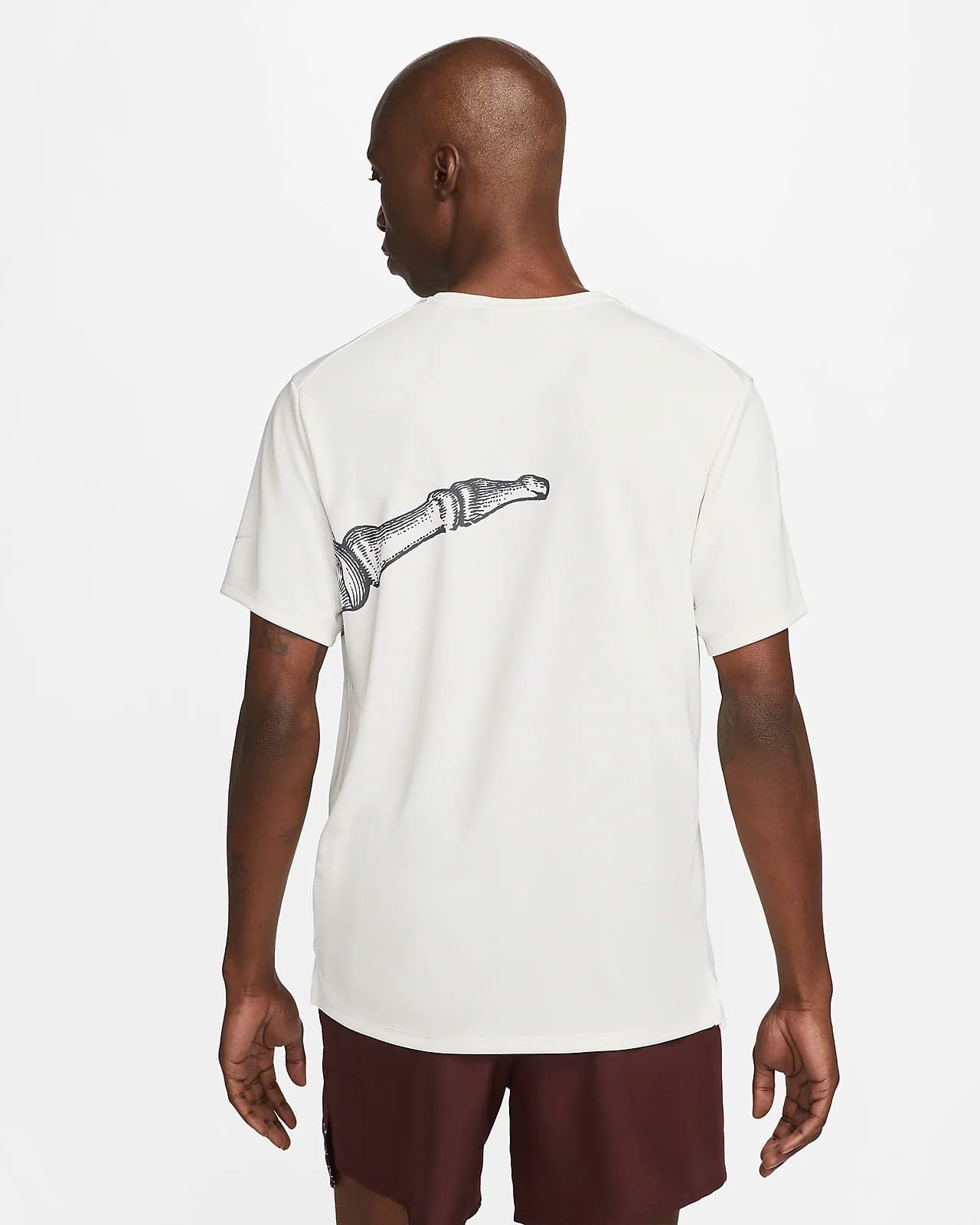 ФУТБОЛКА NIKE M NK DF UV RUN DVN MILER SS GX (DV9263-030)