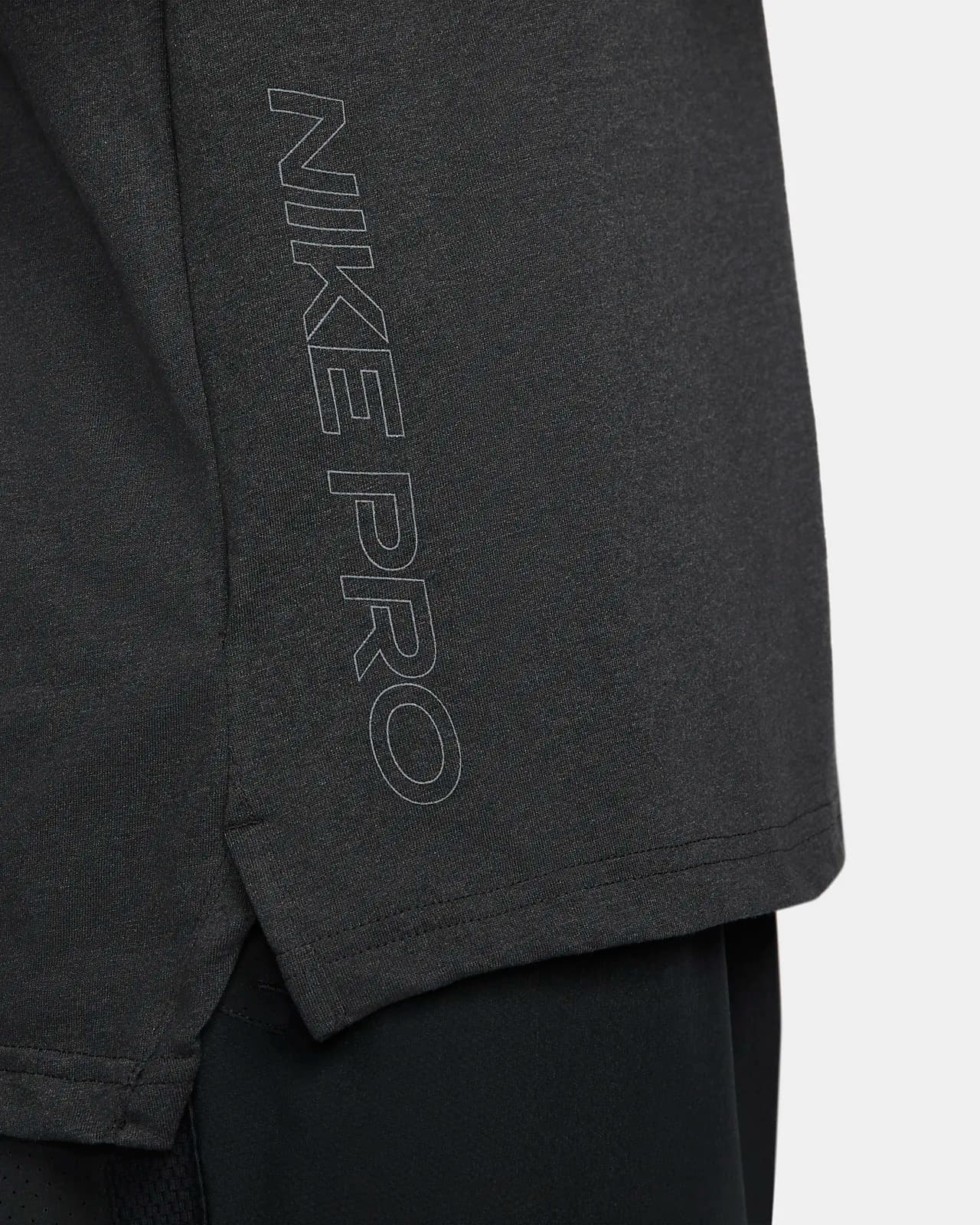 МУЖСКАЯ ФУТБОЛКА NIKE PRO DF NPC BURNOUT SS TOP 3.0 (DQ4866-010)