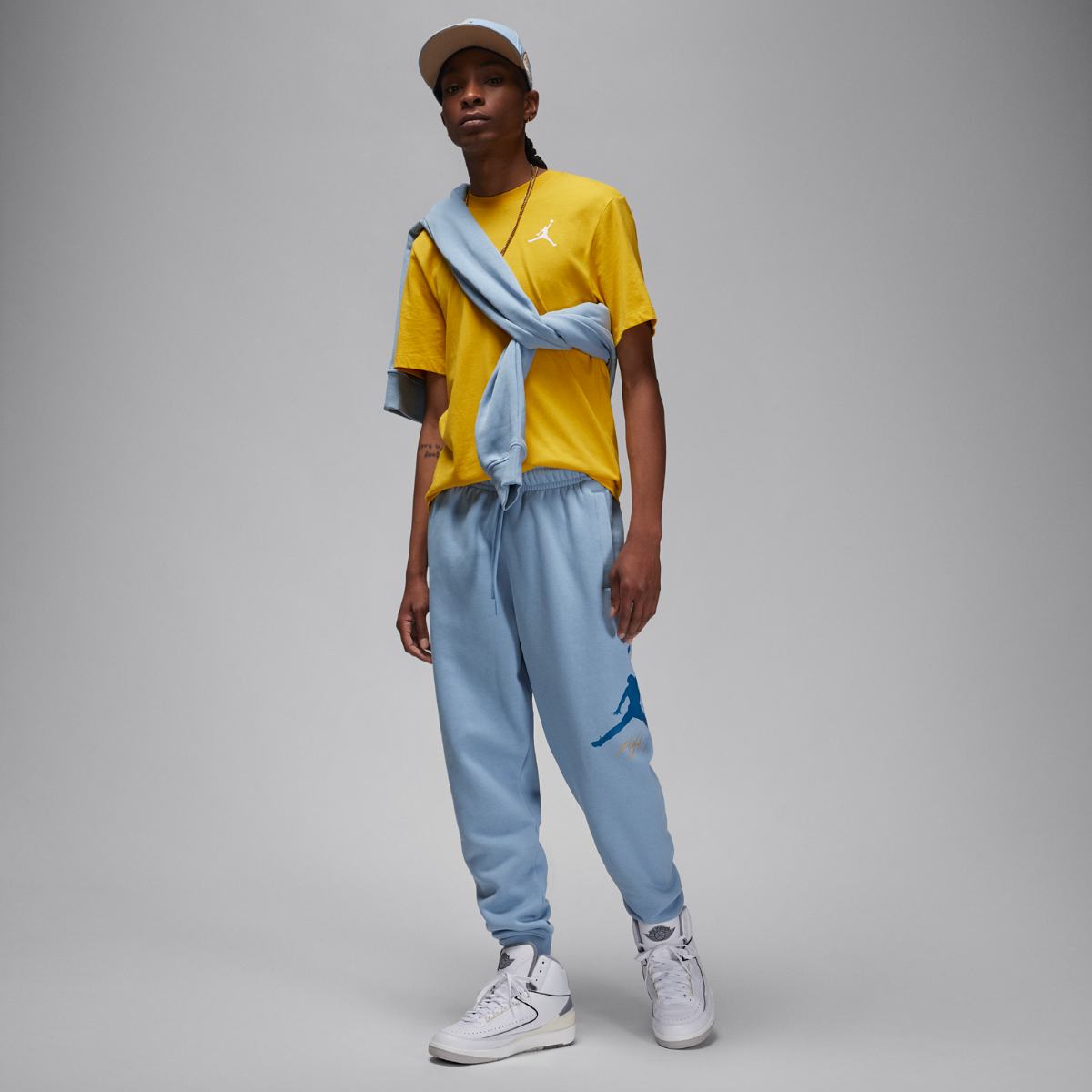 МУЖСКИЕ ШТАНЫ JORDAN FLIGHT FLC BASELINE PANT (FD7345-436)