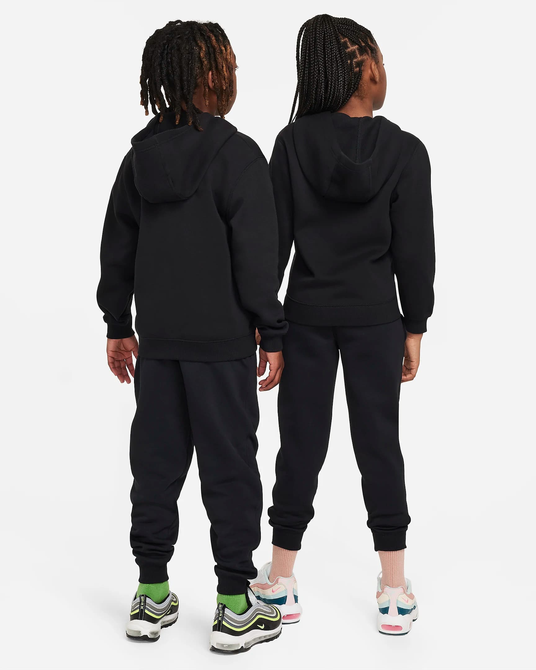 NIKE NSW CLUB FLC FZ TRACKSUIT YOUNG TRACKSUIT (FD3114-010)