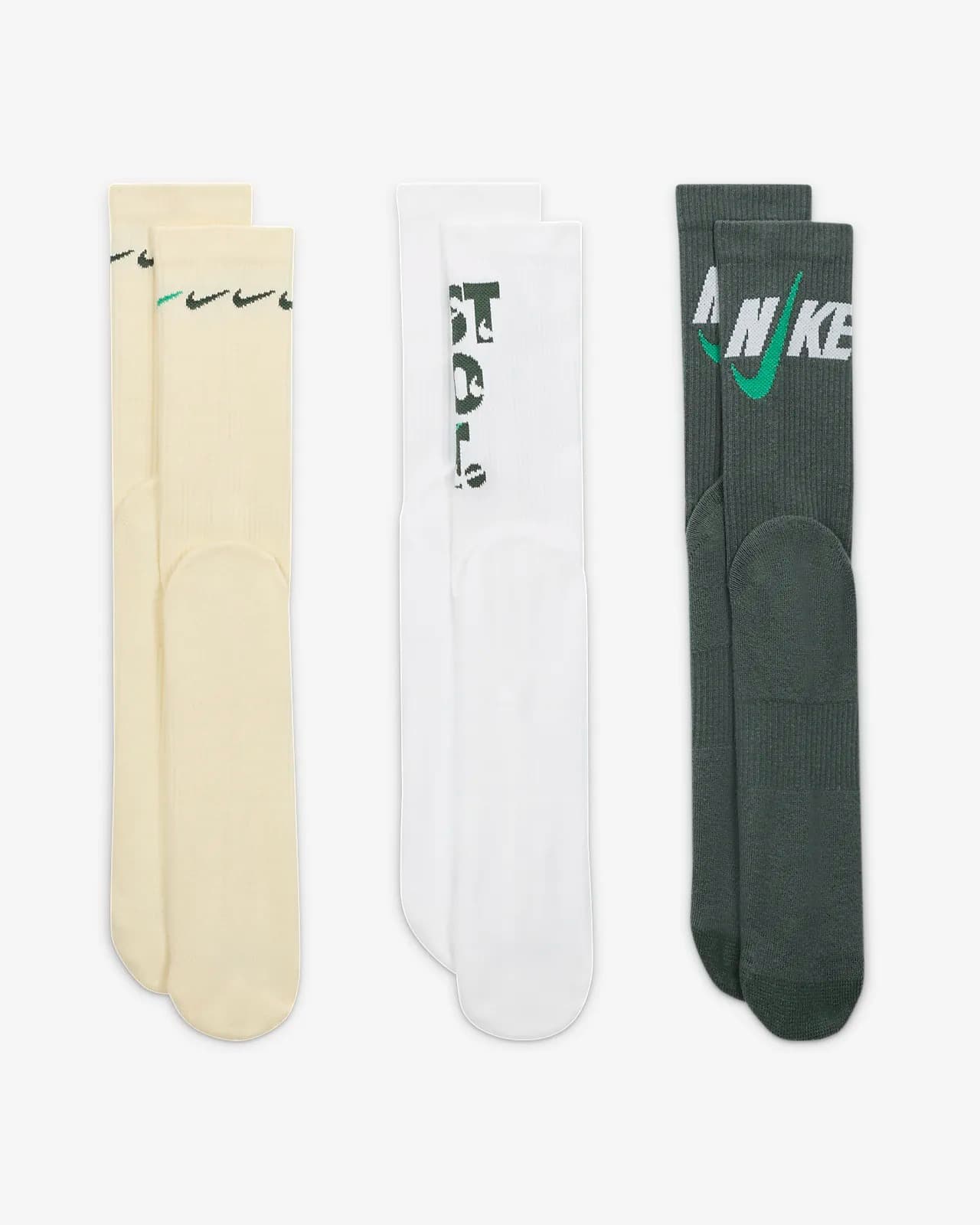 ШКАРПЕТКИ NIKE U NK EVERYDAY PLUS CUSH CREW (DH3822-901)