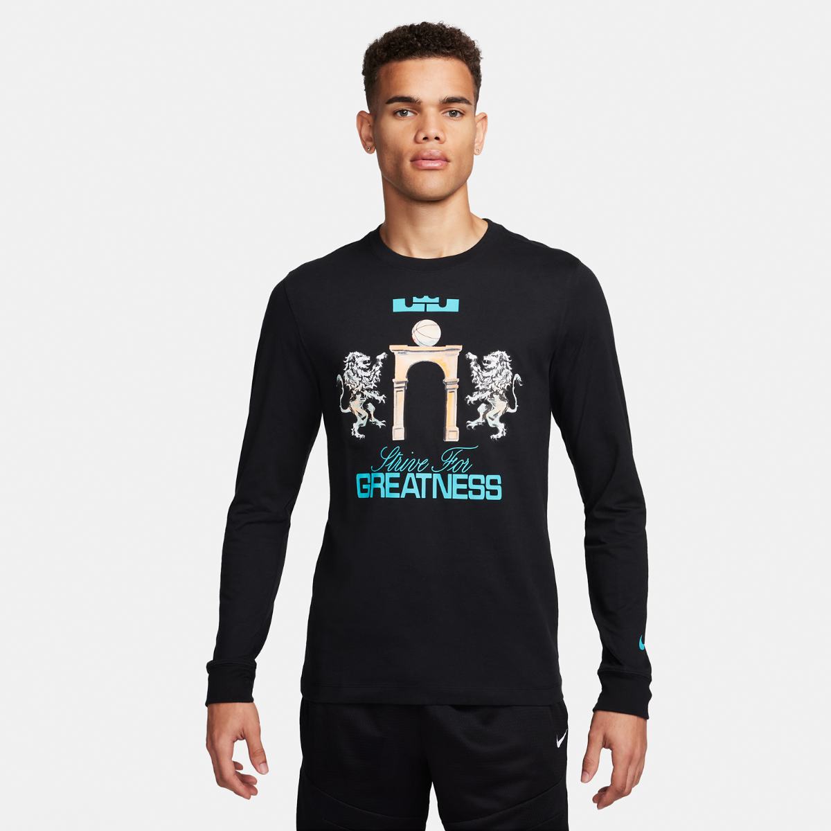 ЧОЛОВІЧИЙ ЛОНГСЛІВ NIKE LBJ M TEE LS SP24 (FQ4908-010)