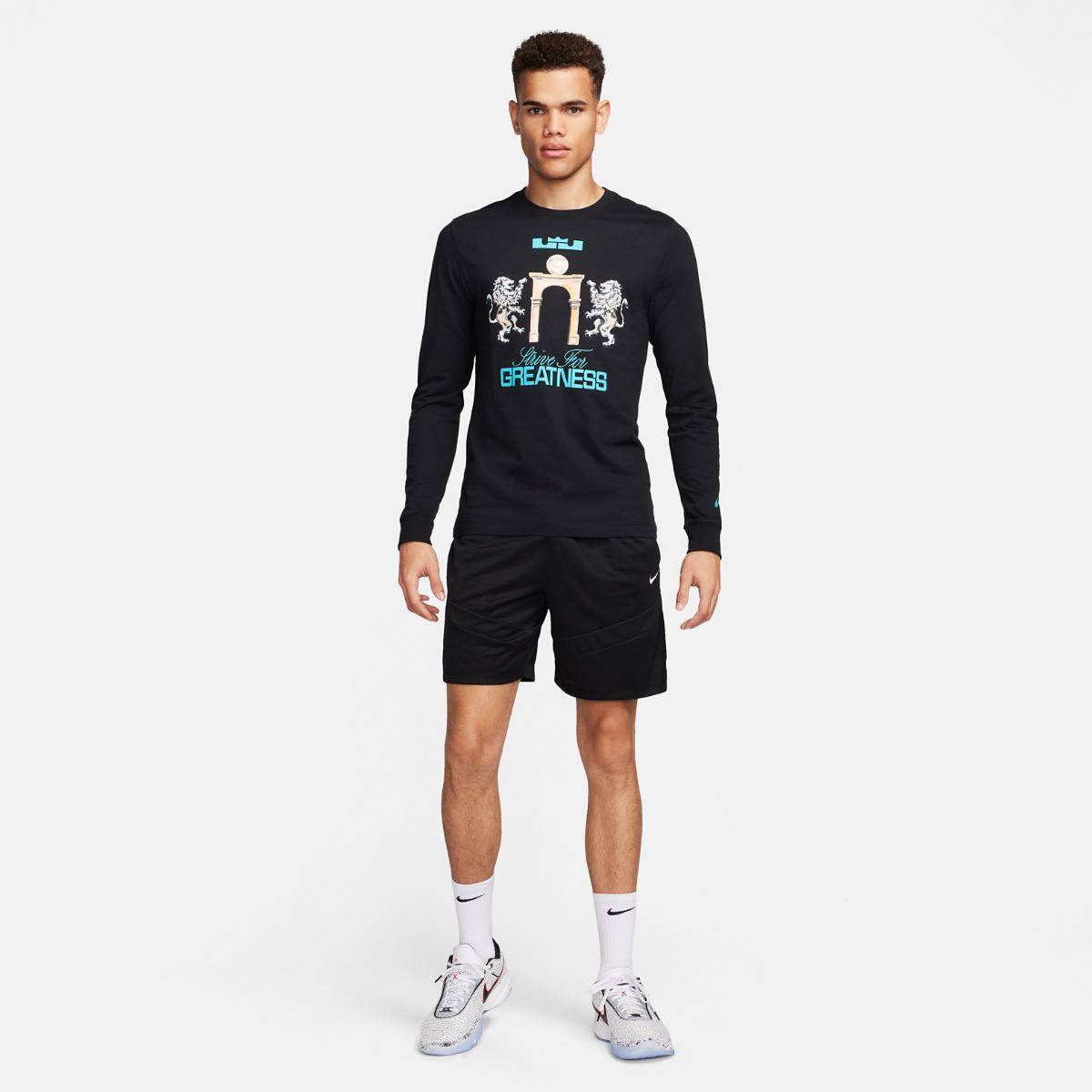 МУЖСКОЙ ЛОНГСЛИВ NIKE LBJ M TEE LS SP24 (FQ4908-010)