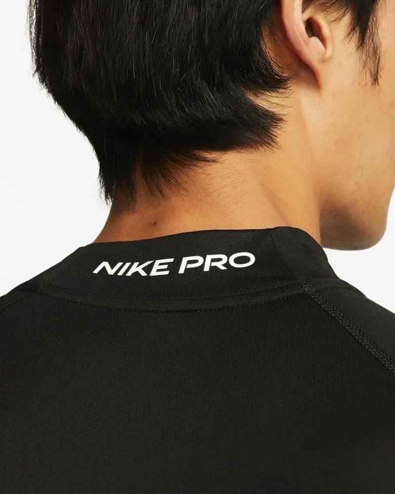ЧОЛОВІЧИЙ ЛОНГСЛІВ NIKE PRO DF TIGHT LS MOCK (FB7908-010)