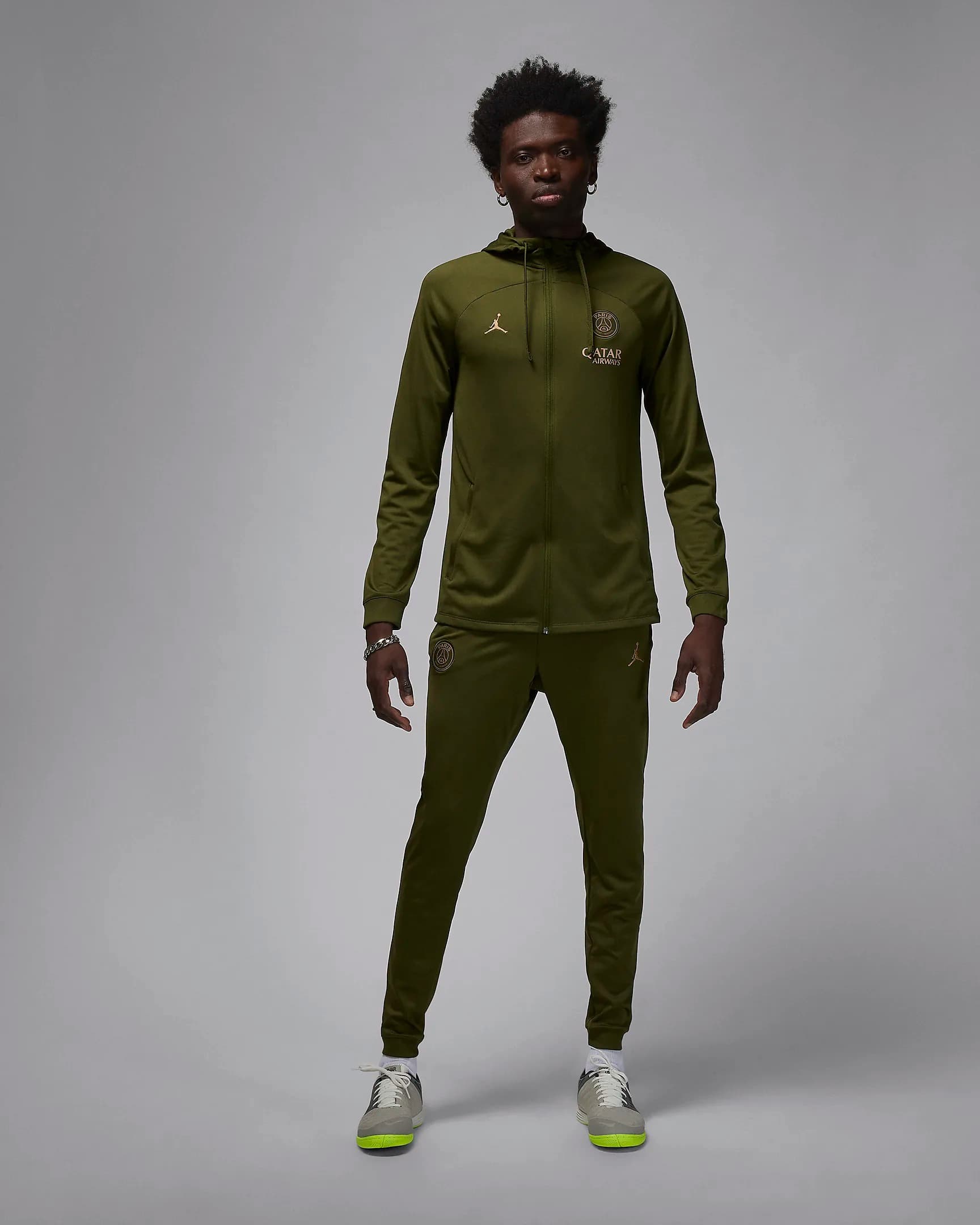 ЧОЛОВІЧИЙ СПОРТИВНИЙ КОСТЮМ JORDAN PSG MNK DF STRKHD TRKSUIT K4TH (FD7119-327)