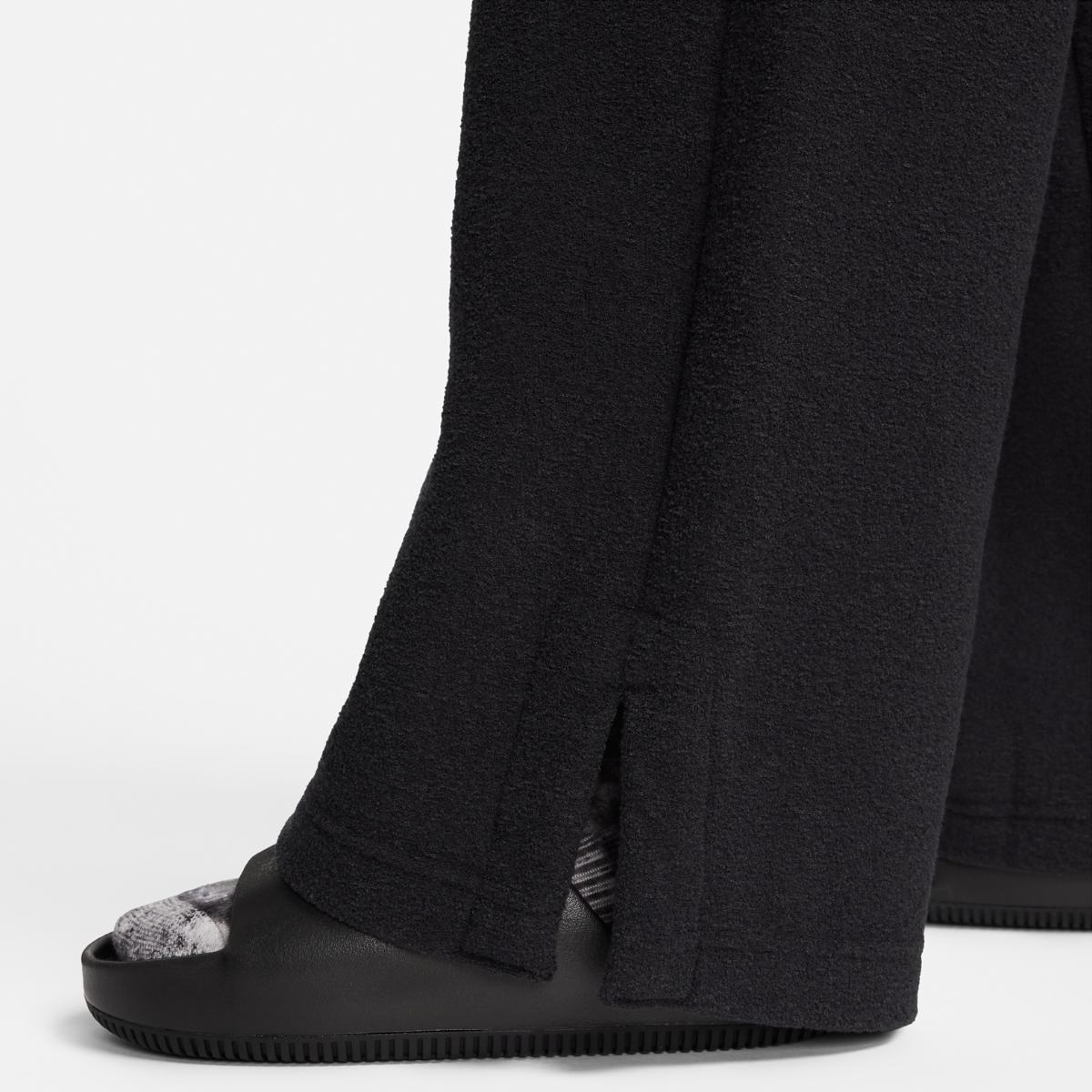 WOMEN'S NIKE NSW PHNX PLSH HR PZNT WIDE PANTS (FN3622-010)