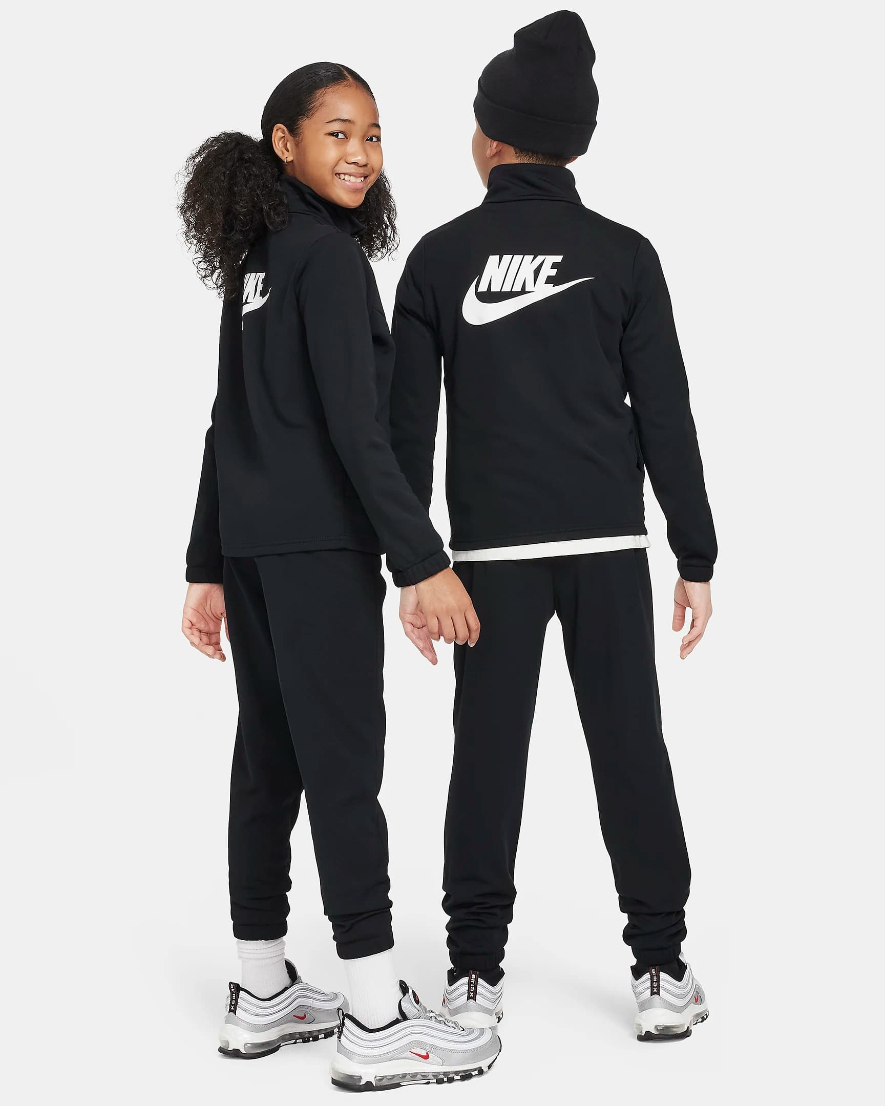 NIKE NSW TRACKSUIT POLY FZ HBR YOUNGER (FD3067-010)