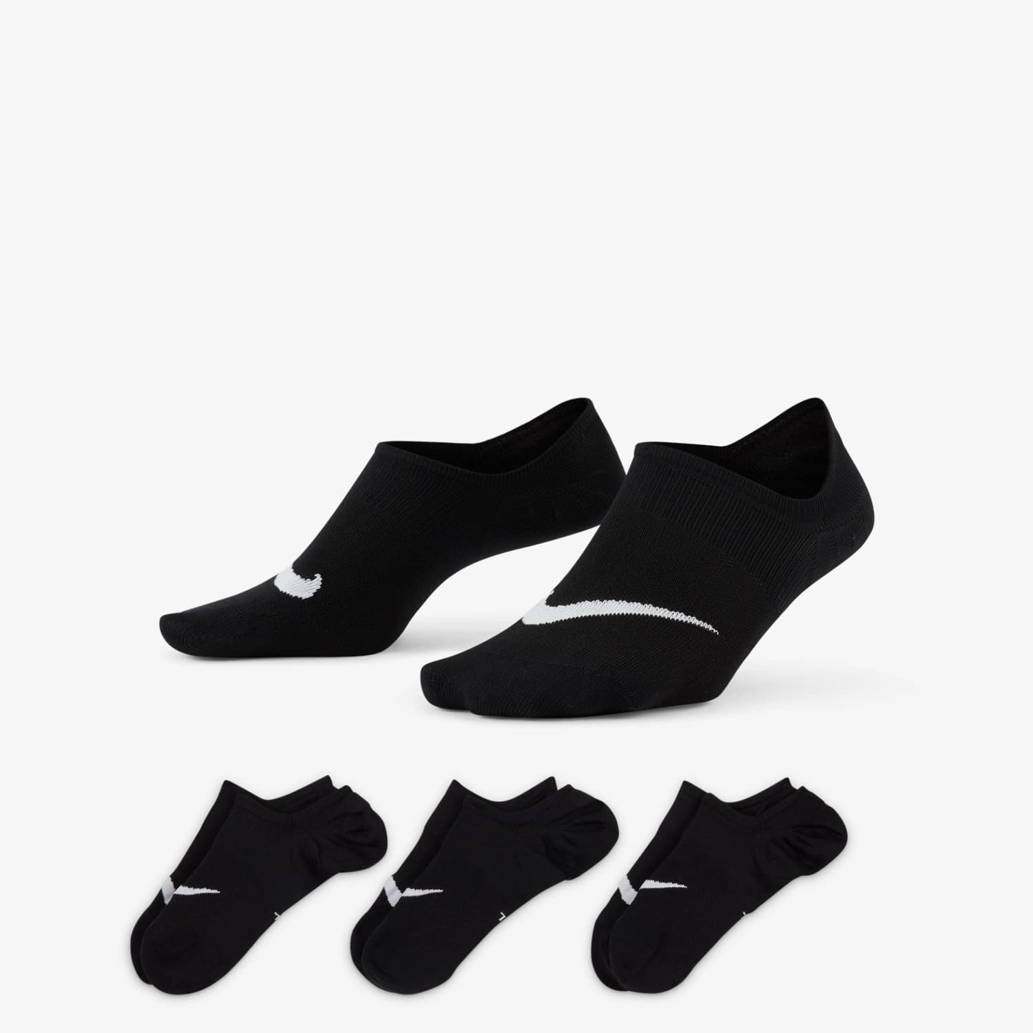 ШКАРПЕТКИ NIKE U EVERYDAY PLUS LTWT FOOTIE (SX5277-011)