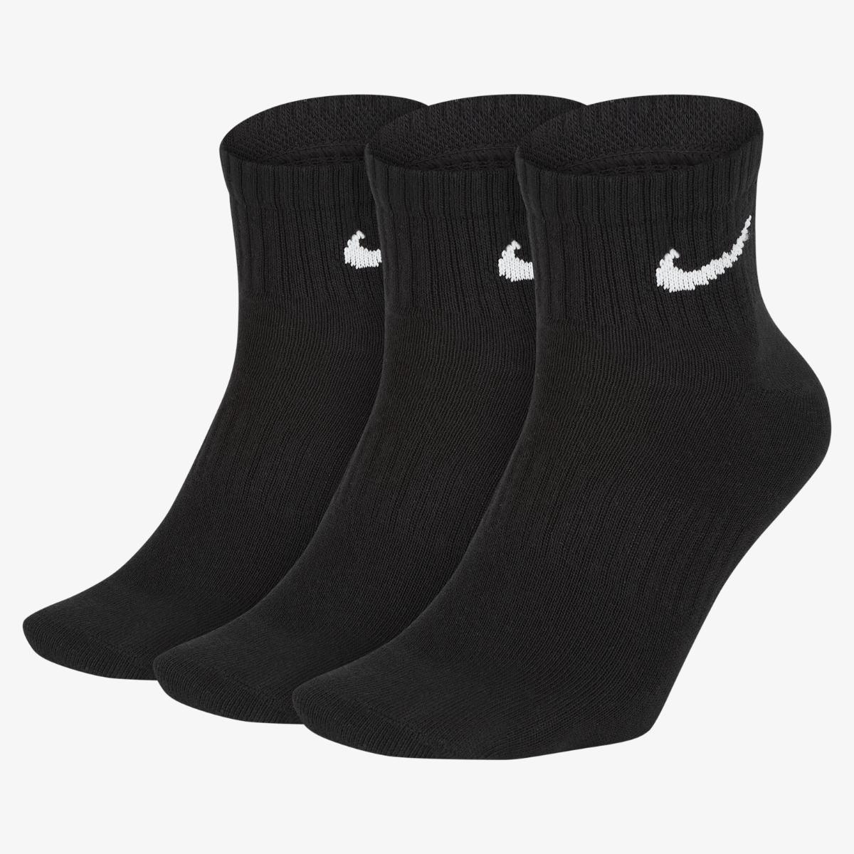 ШКАРПЕТКИ NIKE U NK ED LTWT ANKLE 3P 132 (SX7677-010)