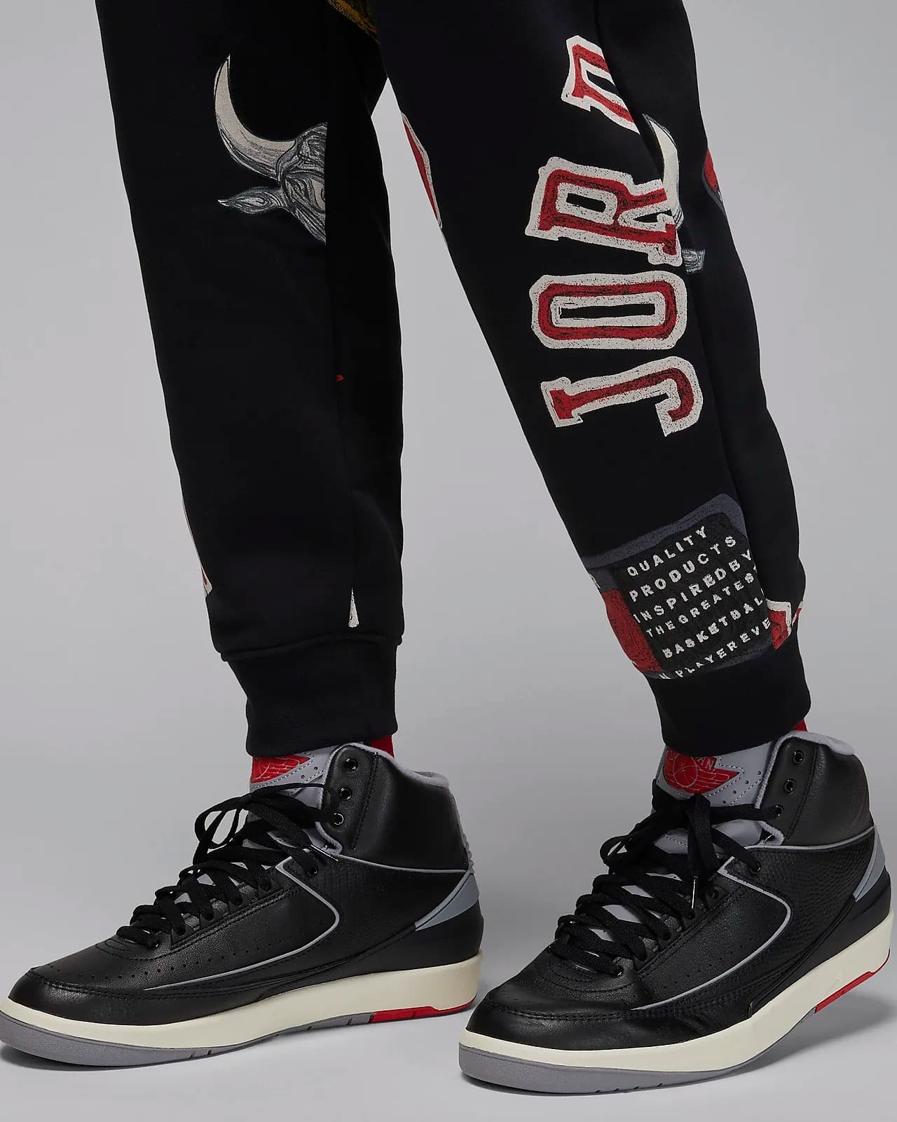 МУЖСКИЕ ШТАНЫ JORDAN FLIGHT ESS AOP FLC PANT (FN4547-010)